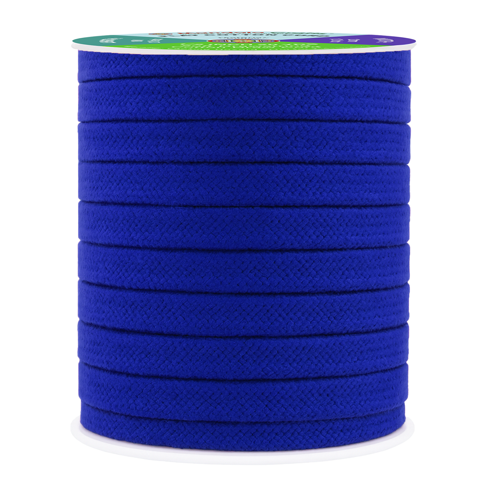 Mandala Crafts Flat Drawstring Cord Drawstring Replacement, Soft Drawstring Cotton Draw Cord Hoodie Sweatpants Drawcord Replacement