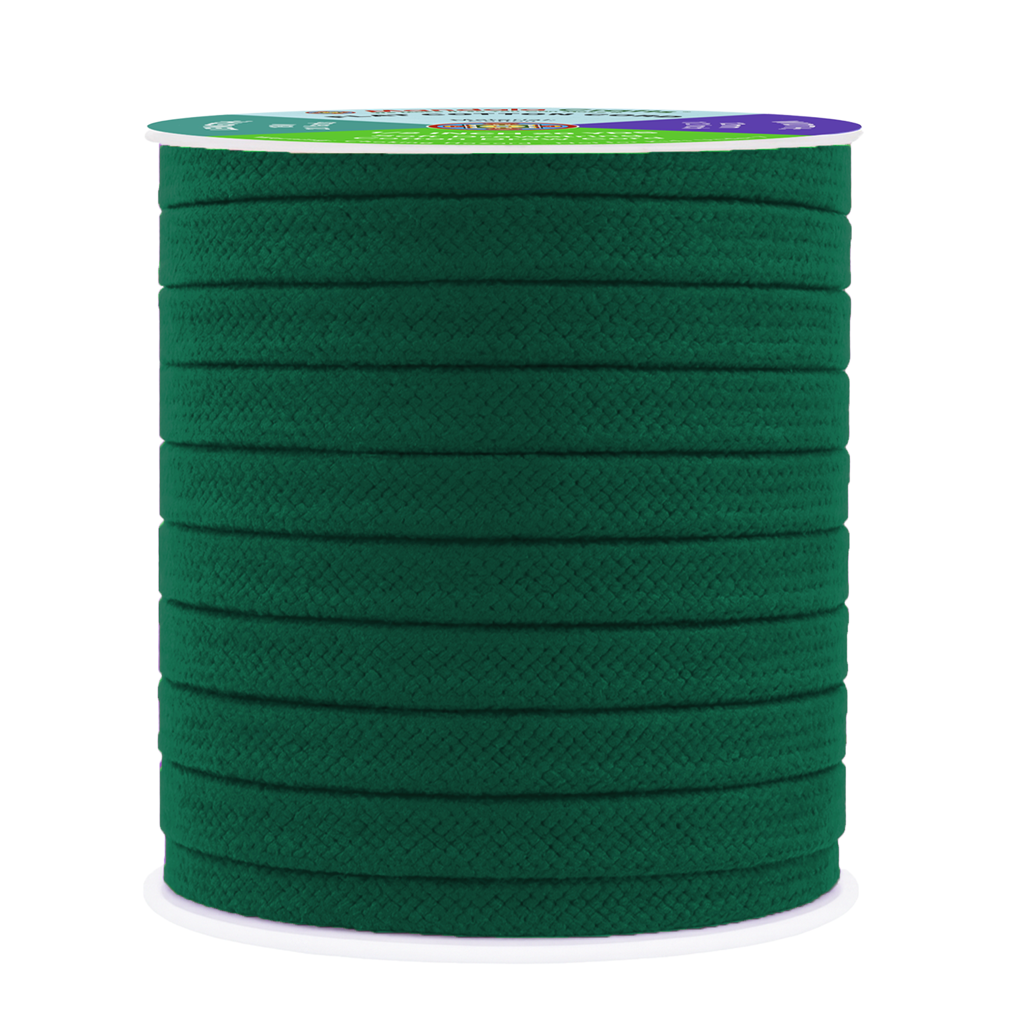 Mandala Crafts Flat Drawstring Cord Drawstring Replacement, Soft Drawstring Cotton Draw Cord Hoodie Sweatpants Drawcord Replacement