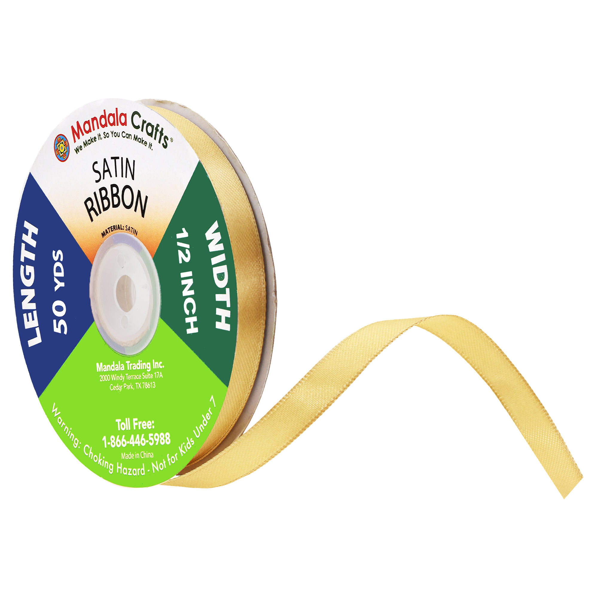 1/4 3/8 1/2 Inch Satin Ribbon for Crafts - Ribbons for Gift Wrapping - Fabric Ribbons for Flower Bouquet Hair Ribbons Wedding Party Decoration