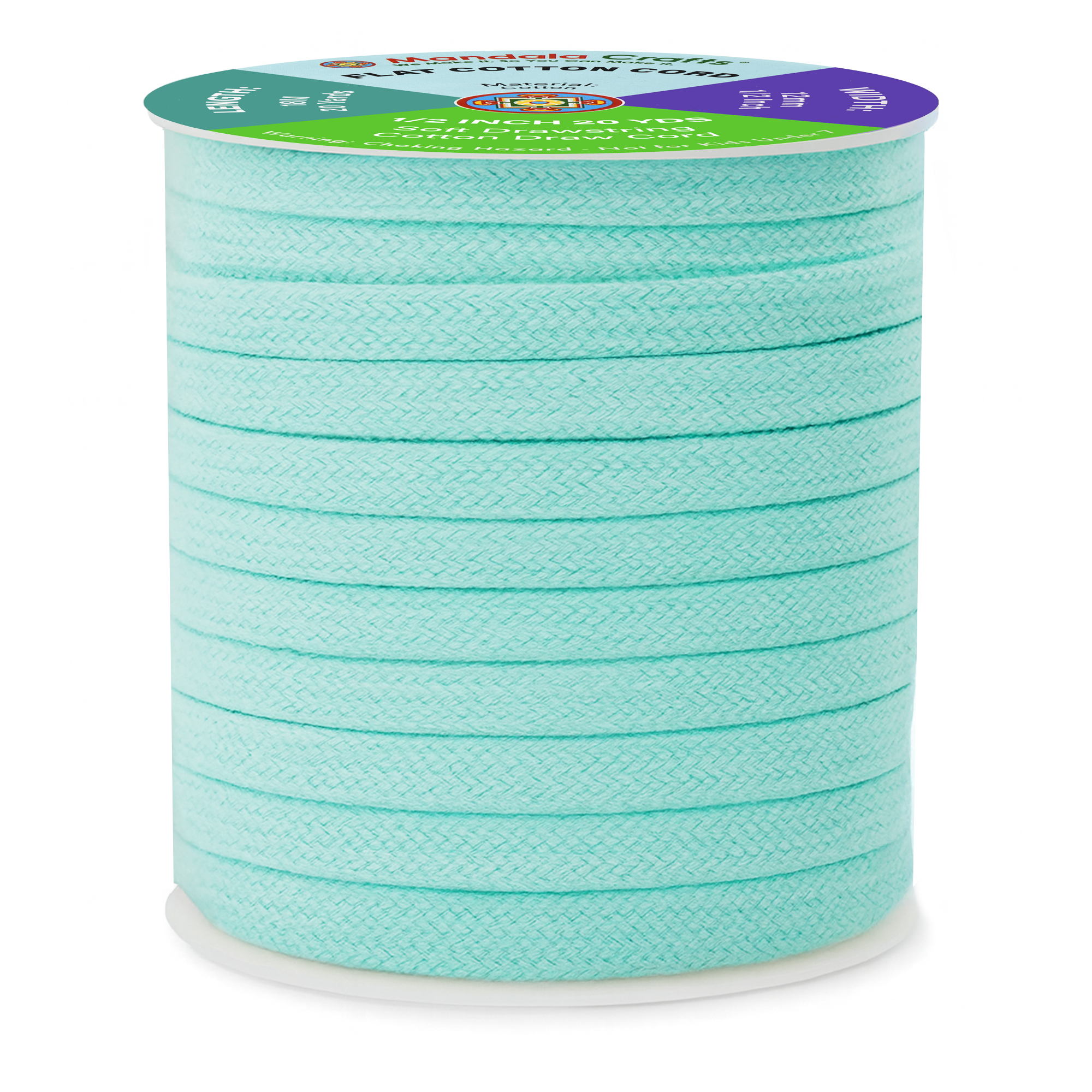 Mandala Crafts Flat Drawstring Cord Drawstring Replacement, Soft Drawstring Cotton Draw Cord Hoodie Sweatpants Drawcord Replacement