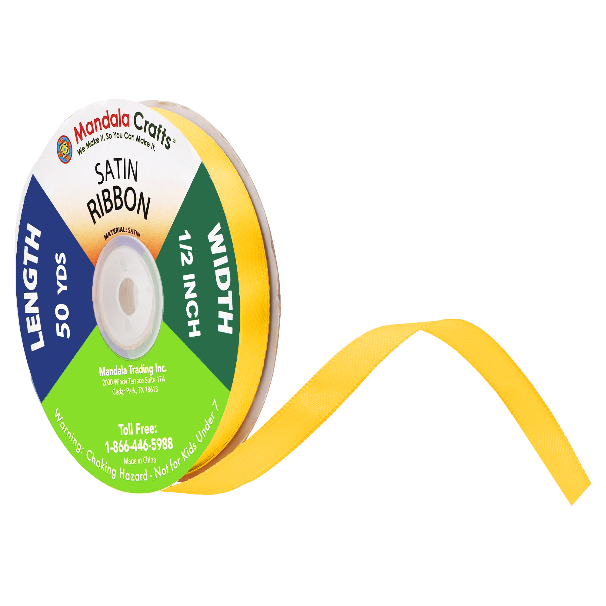 1/4 3/8 1/2 Inch Satin Ribbon for Crafts - Ribbons for Gift Wrapping - Fabric Ribbons for Flower Bouquet Hair Ribbons Wedding Party Decoration