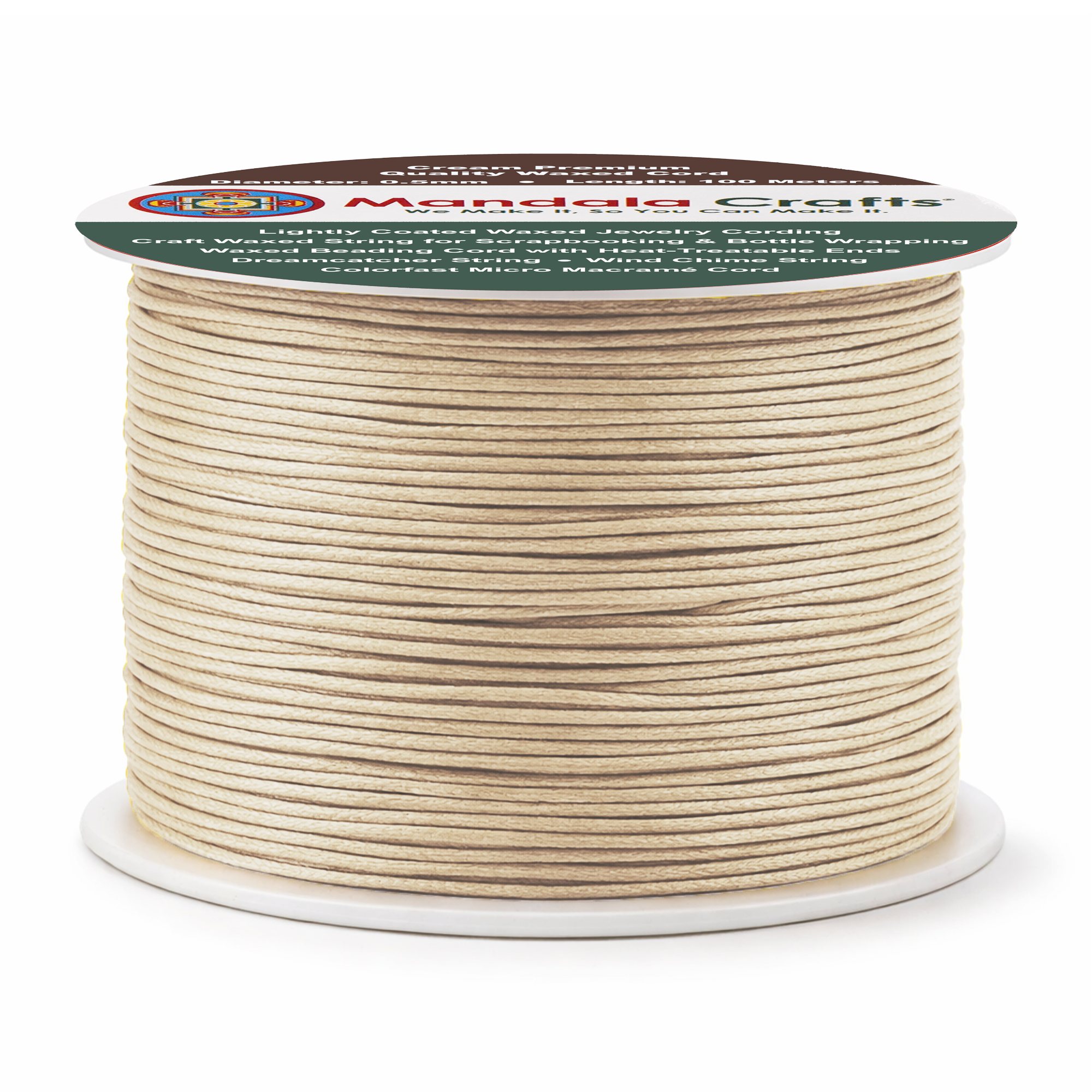 0.5mm Cotton Waxed Cord for Jewelry Making Bracelet Cord Waxed String - Beading String Thread Jewelry Cords for Necklaces String