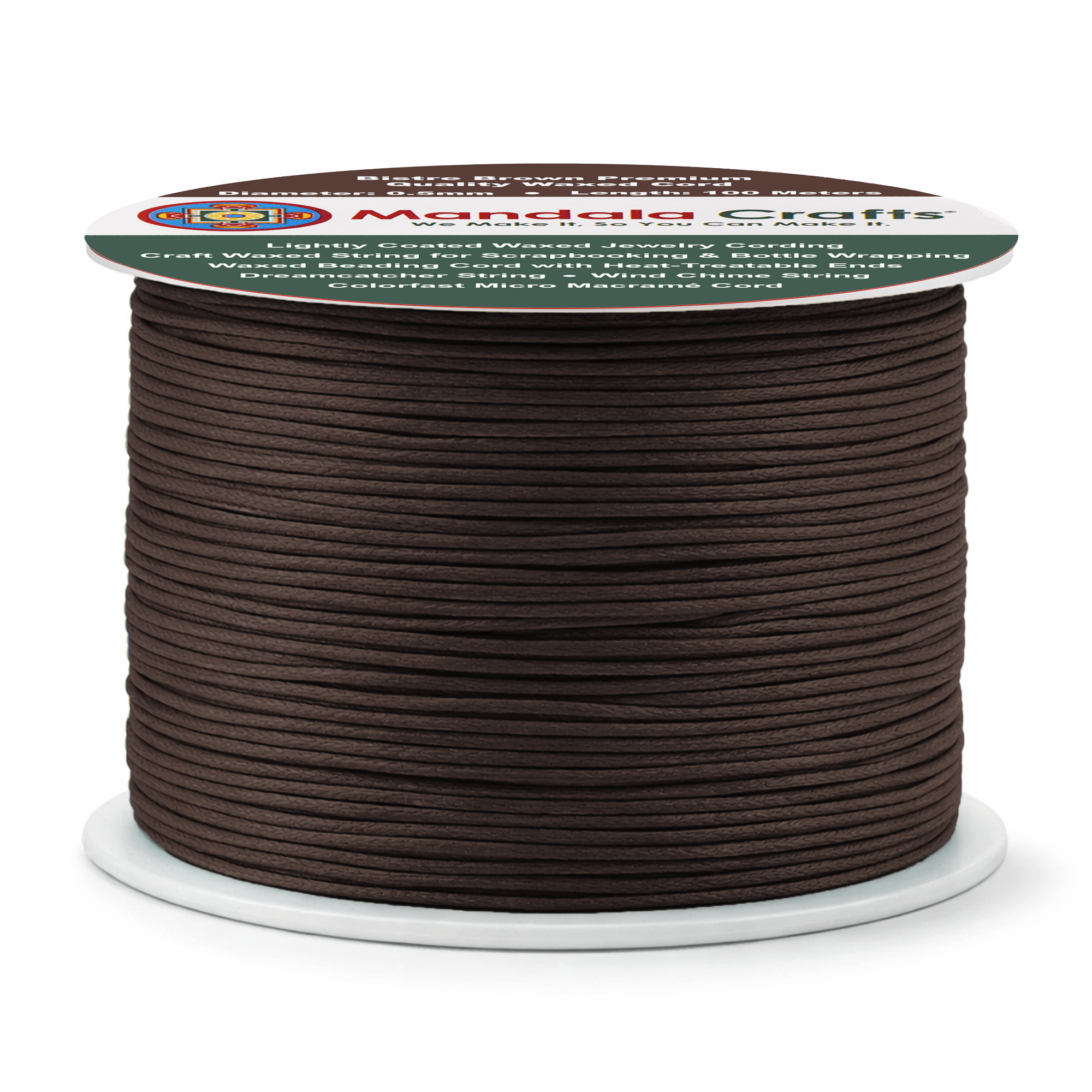 0.5mm Cotton Waxed Cord for Jewelry Making Bracelet Cord Waxed String - Beading String Thread Jewelry Cords for Necklaces String