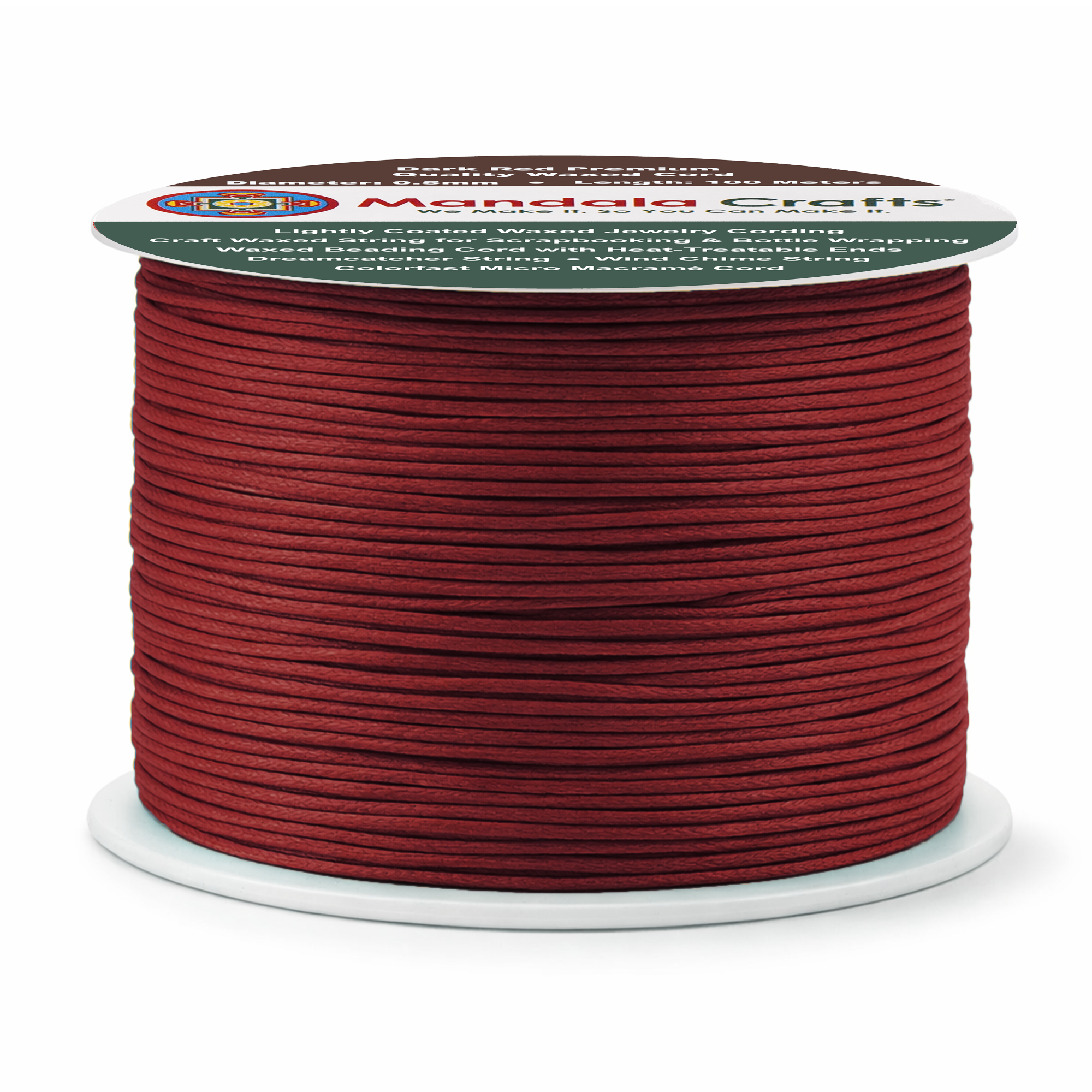 0.5mm Cotton Waxed Cord for Jewelry Making Bracelet Cord Waxed String - Beading String Thread Jewelry Cords for Necklaces String