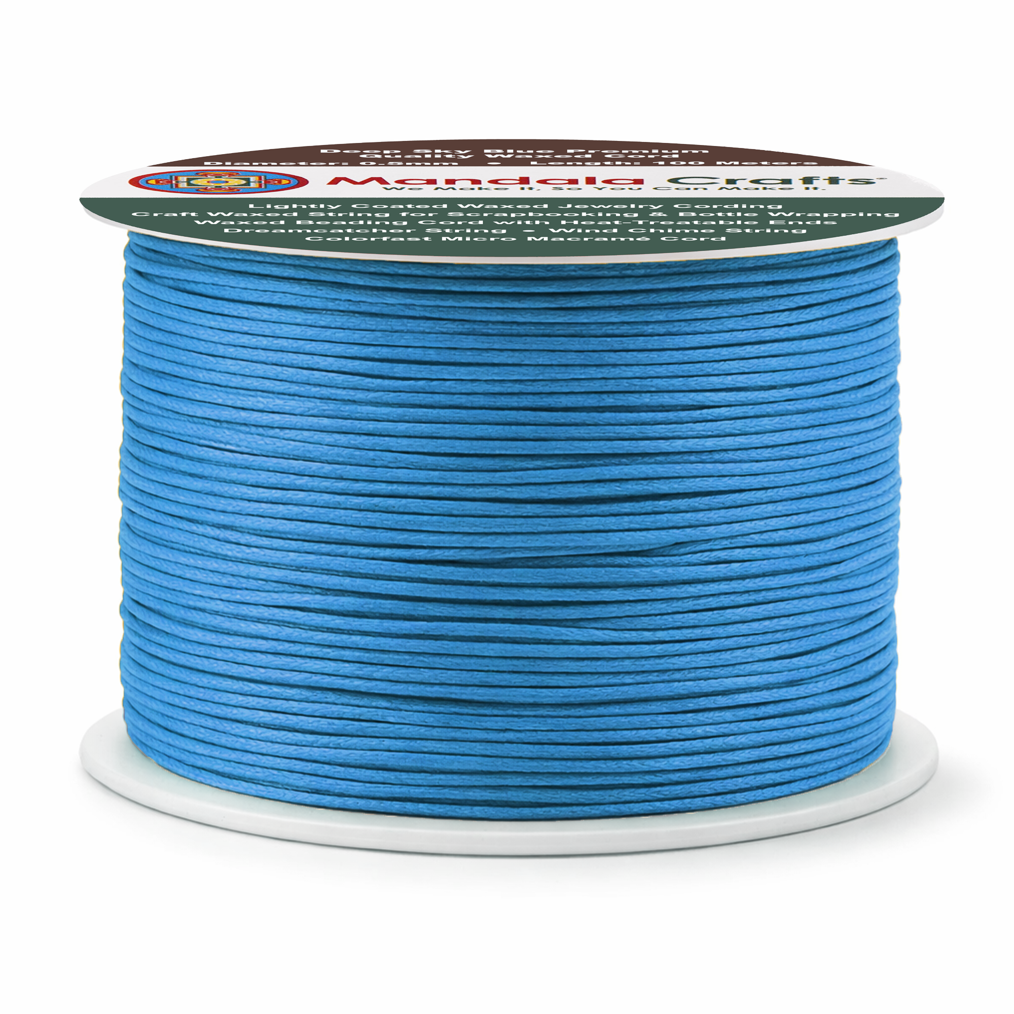 0.5mm Cotton Waxed Cord for Jewelry Making Bracelet Cord Waxed String - Beading String Thread Jewelry Cords for Necklaces String