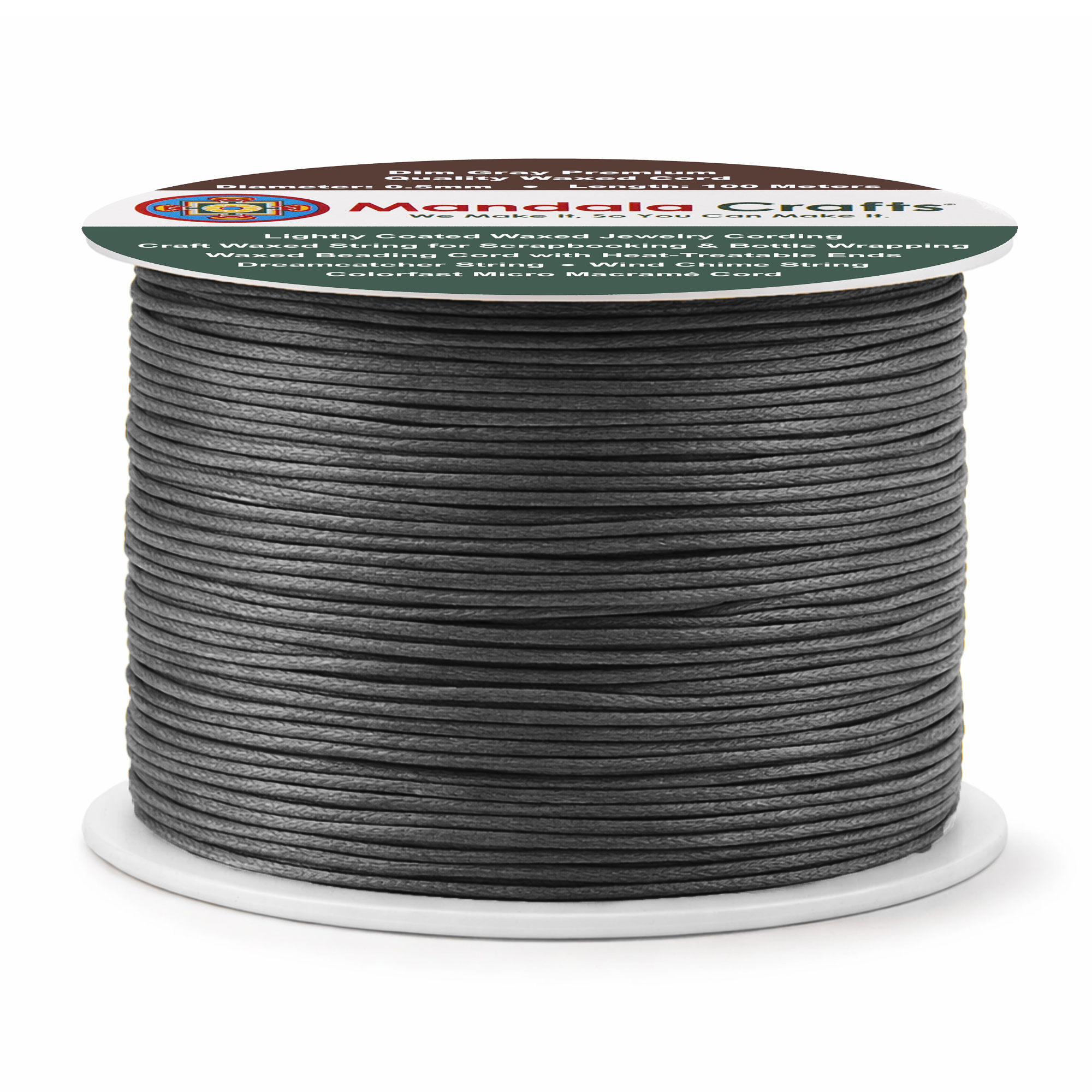 0.5mm Cotton Waxed Cord for Jewelry Making Bracelet Cord Waxed String - Beading String Thread Jewelry Cords for Necklaces String