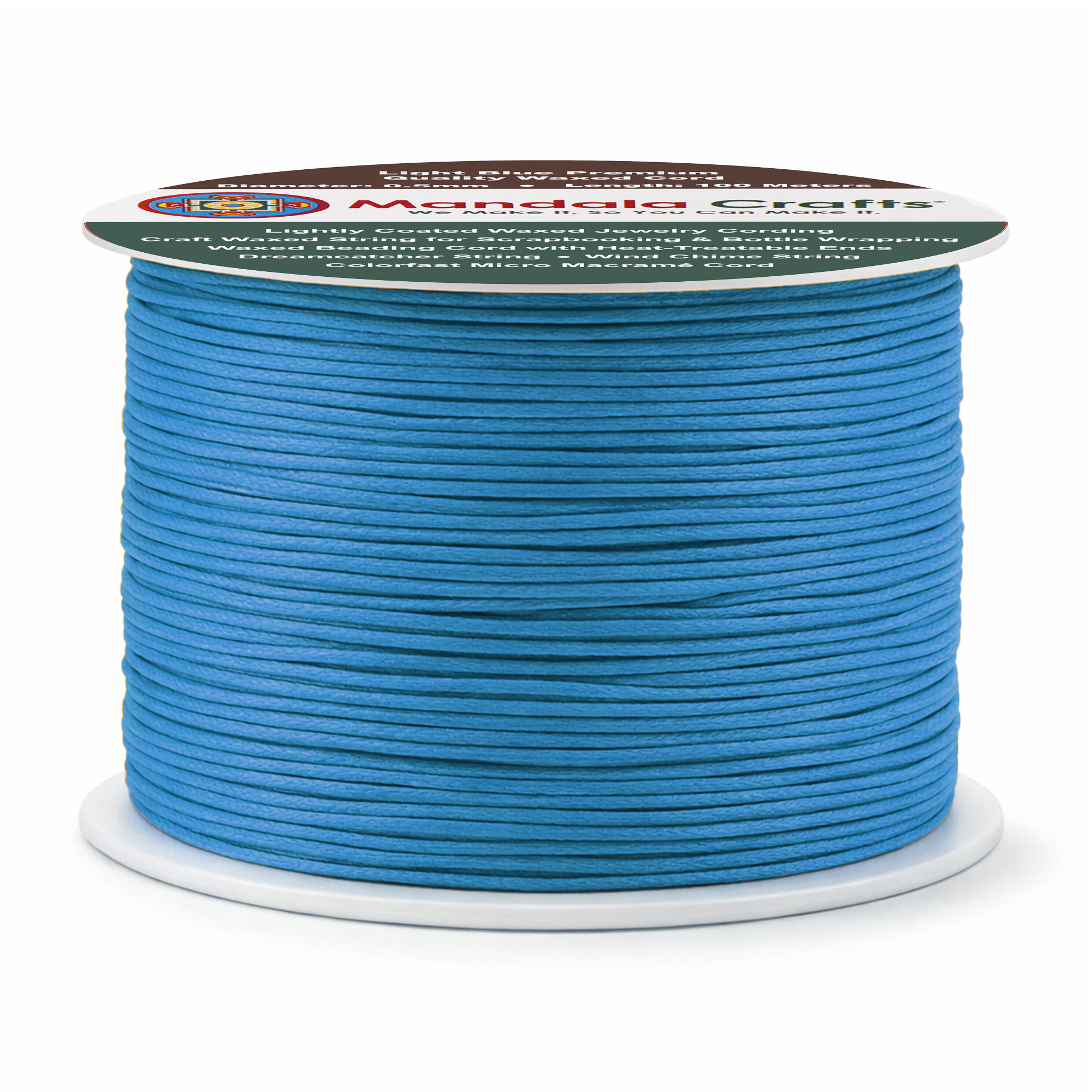 0.5mm Cotton Waxed Cord for Jewelry Making Bracelet Cord Waxed String - Beading String Thread Jewelry Cords for Necklaces String