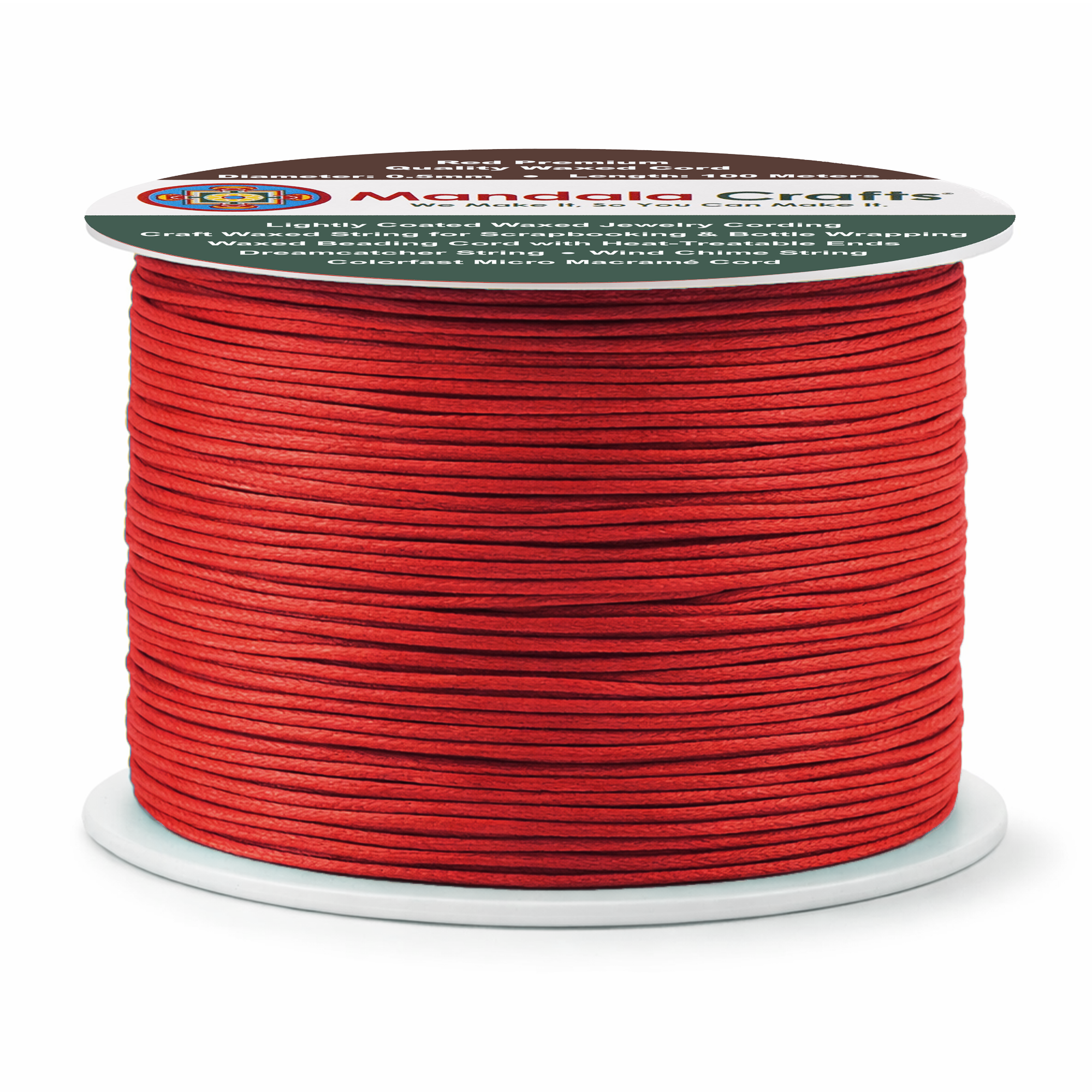 0.5mm Cotton Waxed Cord for Jewelry Making Bracelet Cord Waxed String - Beading String Thread Jewelry Cords for Necklaces String