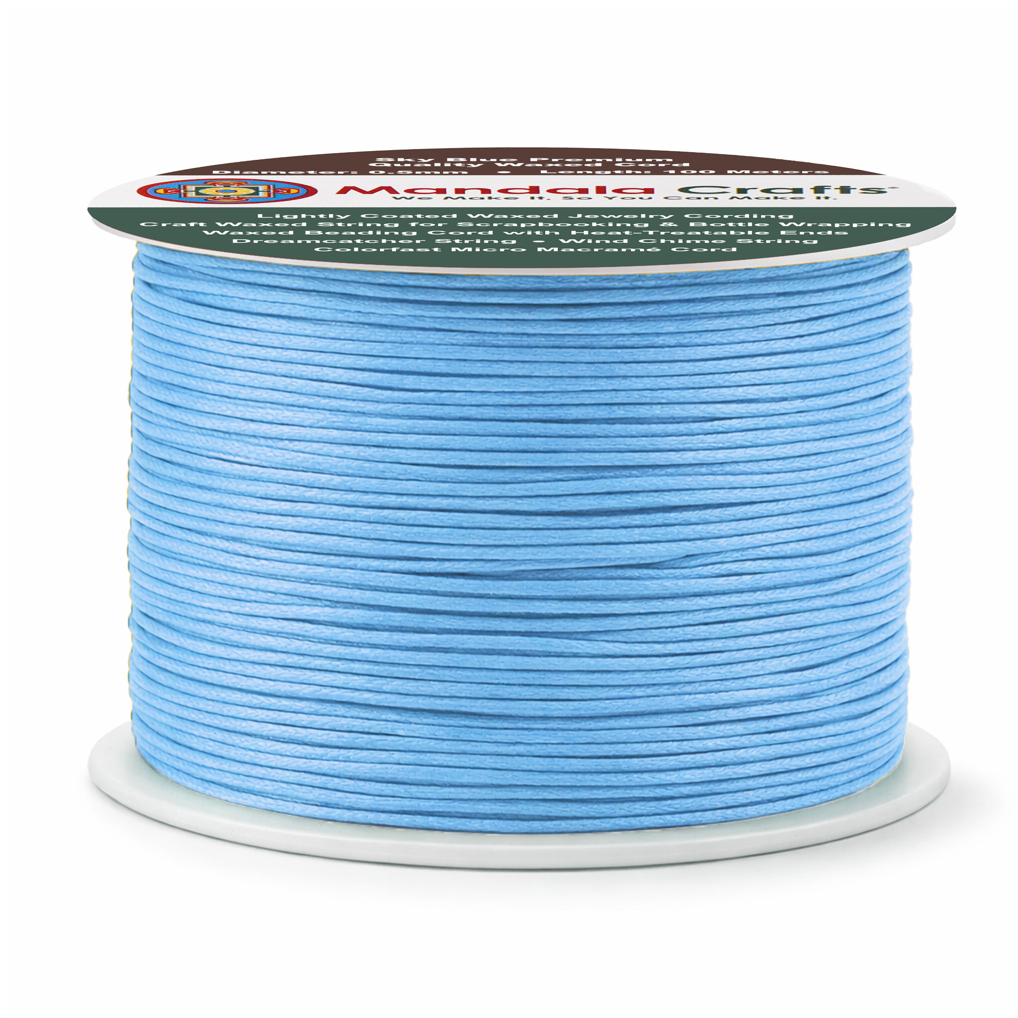 0.5mm Cotton Waxed Cord for Jewelry Making Bracelet Cord Waxed String - Beading String Thread Jewelry Cords for Necklaces String