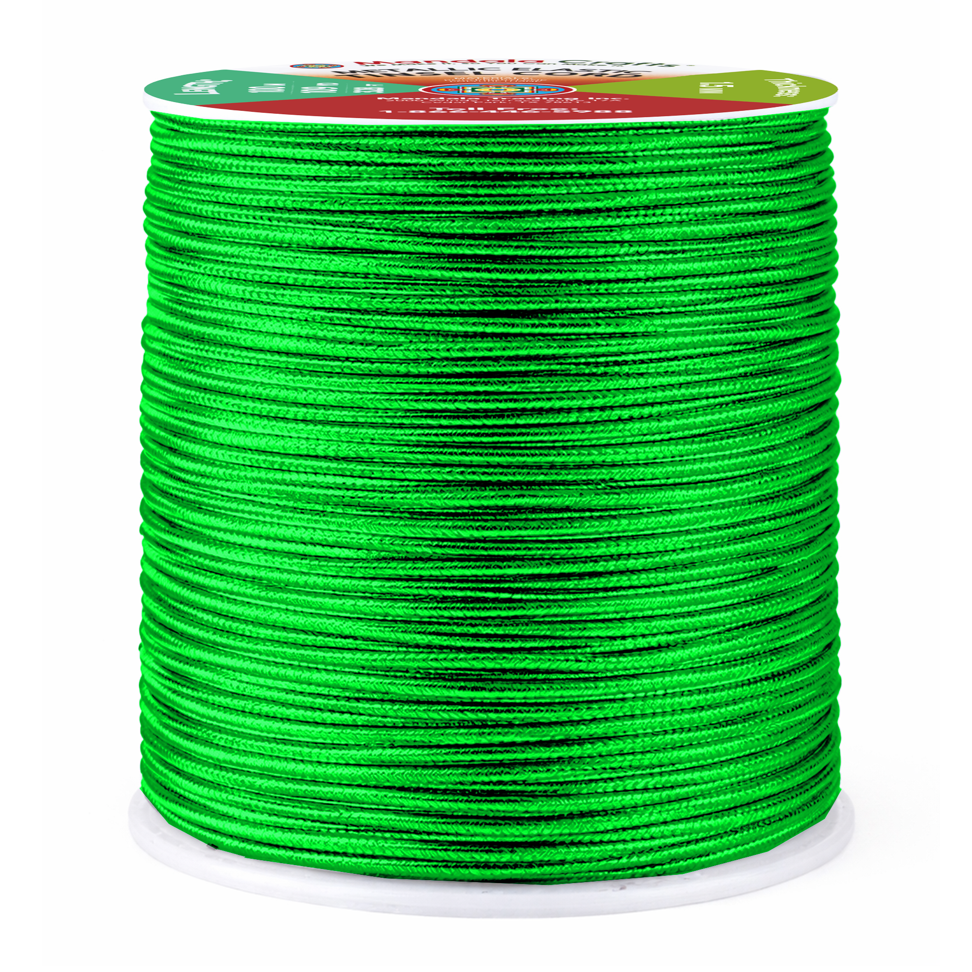 Metallic Cord Tinsel String Rope for Ornament Hanging, Decorating, Gift Wrapping, Crafting