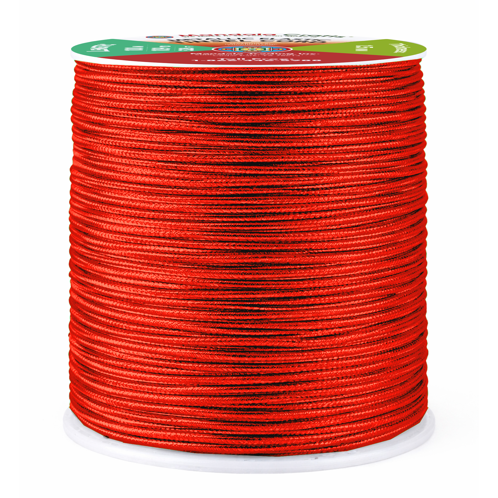 Metallic Cord Tinsel String Rope for Ornament Hanging, Decorating, Gift Wrapping, Crafting
