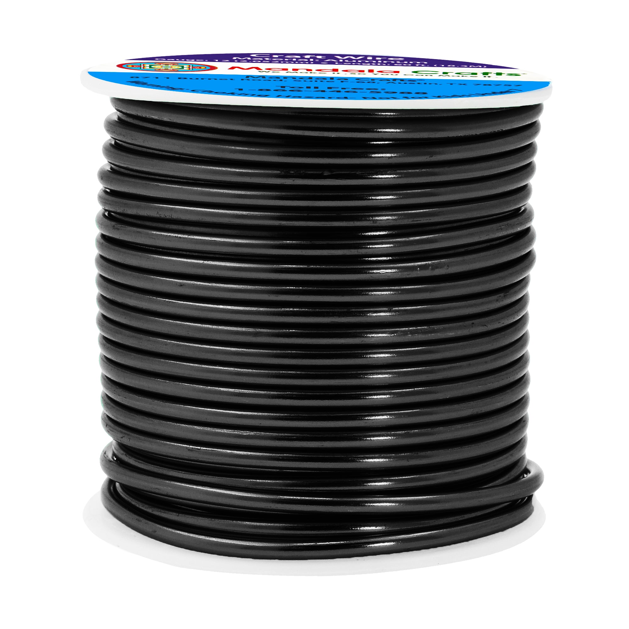 12 Gauge Anodized Aluminum Craft Wire for Jewelry Making - Bendable Flexible Crafting Wire 12 Gauge Wire Colored for Bonsai - Armature Wire for Sculpting - 60 feet