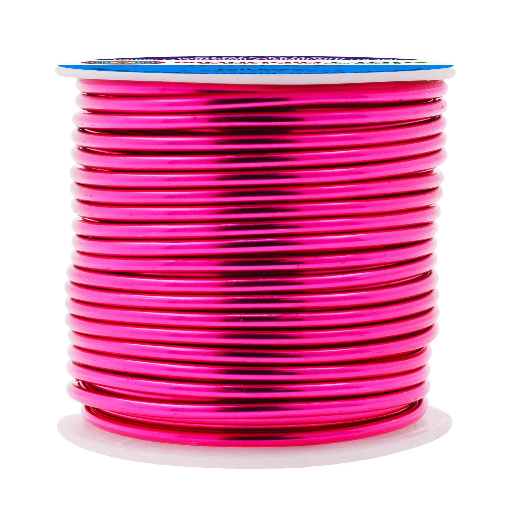 12 Gauge Anodized Aluminum Craft Wire for Jewelry Making - Bendable Flexible Crafting Wire 12 Gauge Wire Colored for Bonsai - Armature Wire for Sculpting - 60 feet