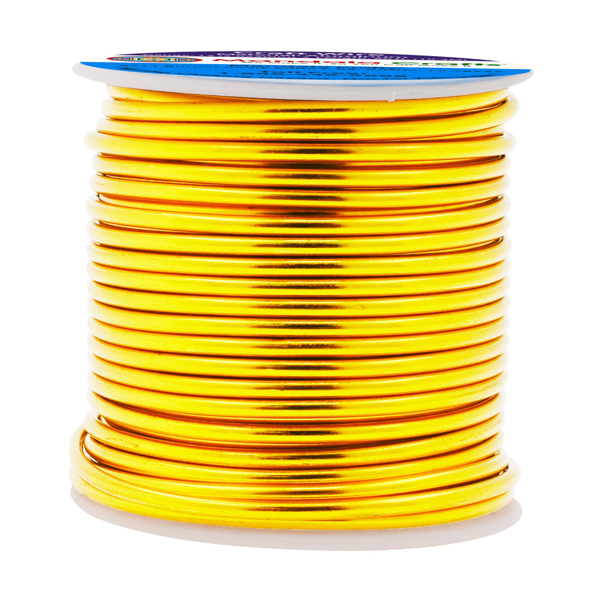 12 Gauge Anodized Aluminum Craft Wire for Jewelry Making - Bendable Flexible Crafting Wire 12 Gauge Wire Colored for Bonsai - Armature Wire for Sculpting - 60 feet