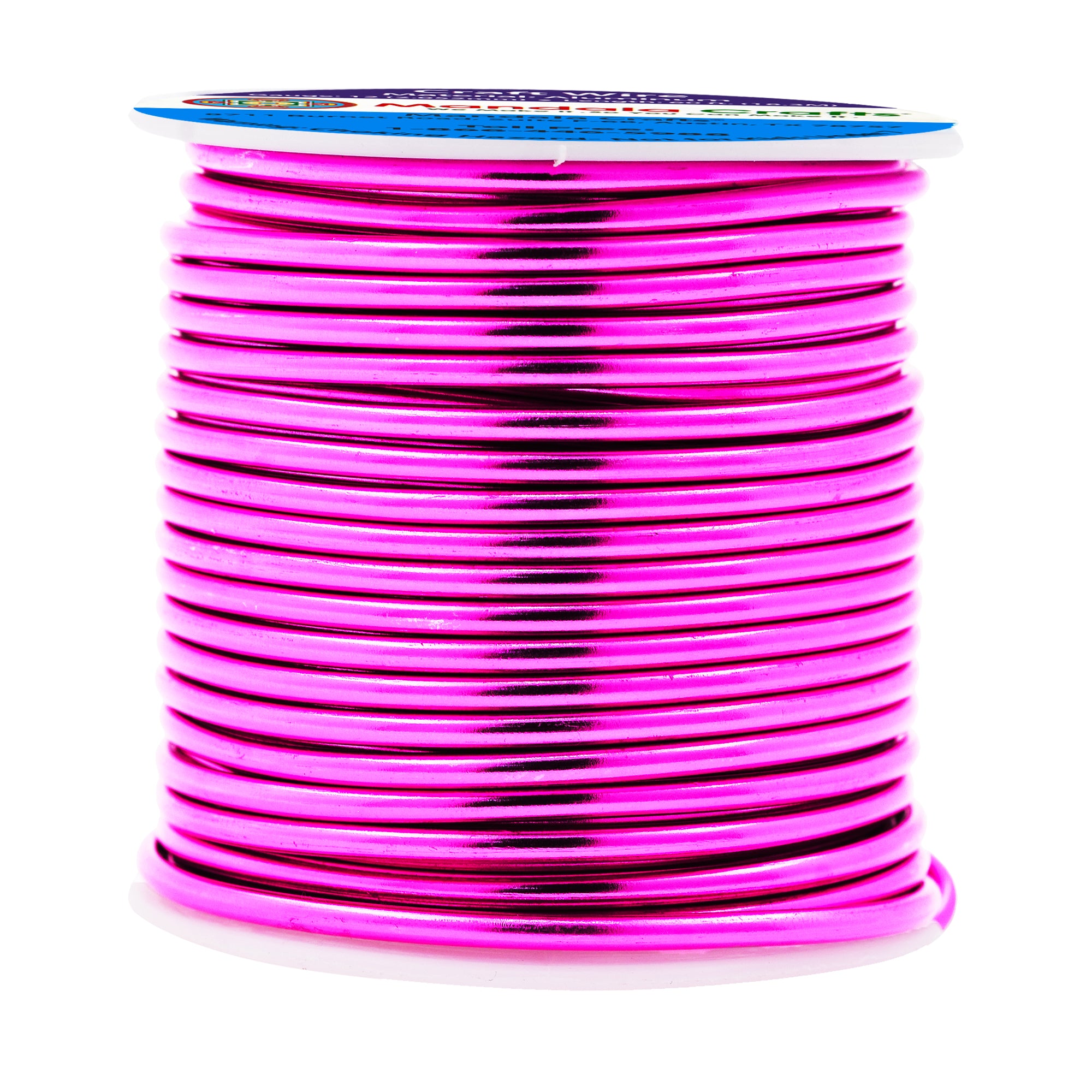 12 Gauge Anodized Aluminum Craft Wire for Jewelry Making - Bendable Flexible Crafting Wire 12 Gauge Wire Colored for Bonsai - Armature Wire for Sculpting - 60 feet