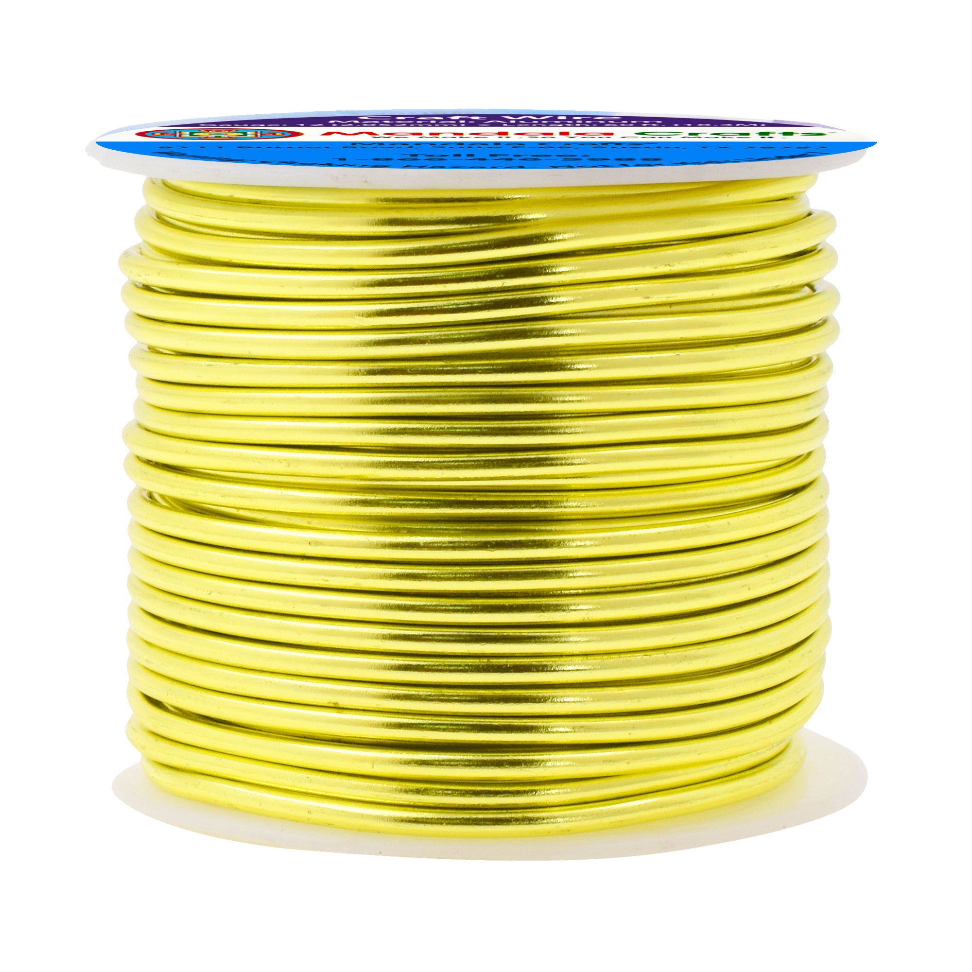12 Gauge Anodized Aluminum Craft Wire for Jewelry Making - Bendable Flexible Crafting Wire 12 Gauge Wire Colored for Bonsai - Armature Wire for Sculpting - 60 feet