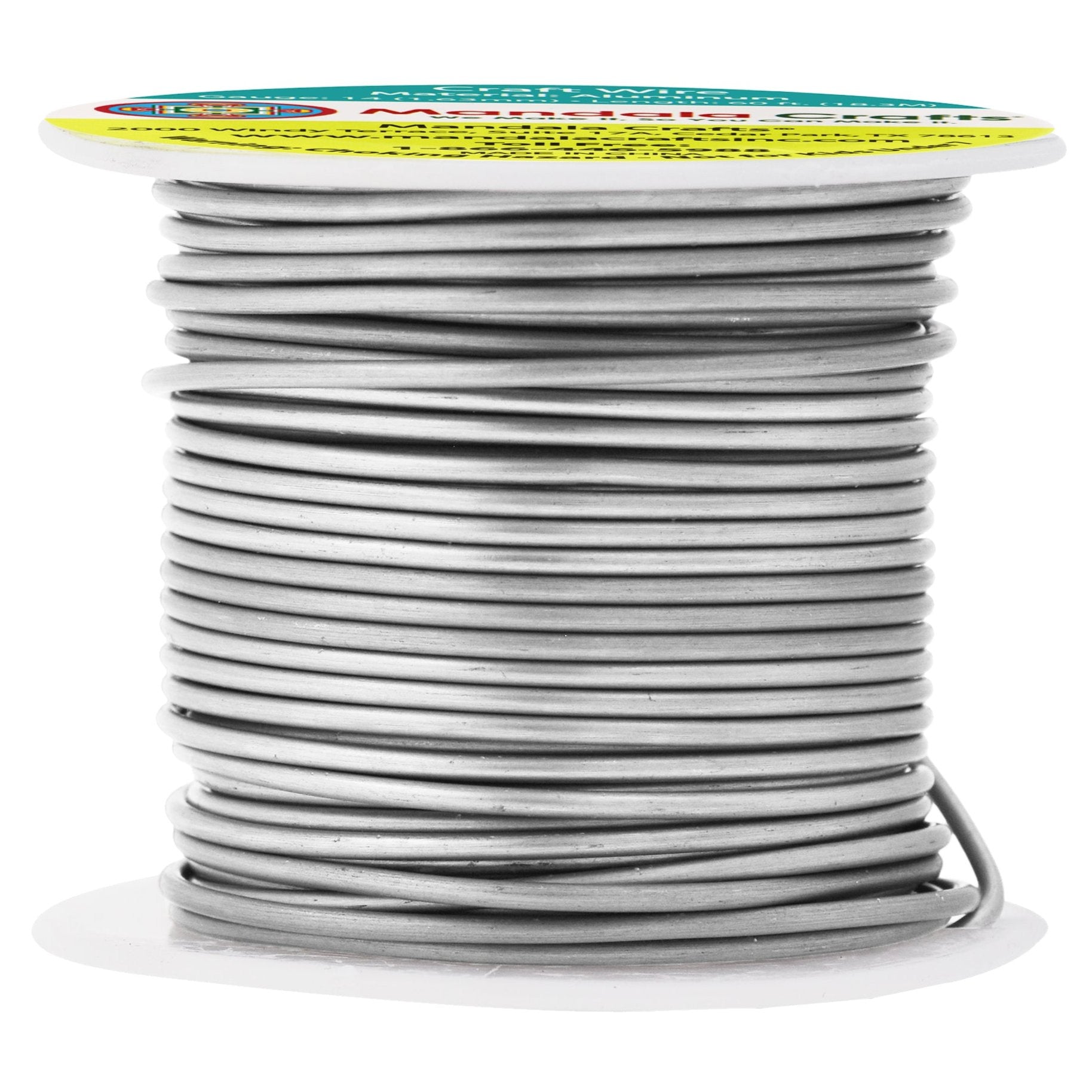 14 Gauge Anodized Aluminum Craft Wire for Jewelry Making - Bendable Flexible Crafting Wire 14 Gauge Wire Colored for Bonsai - Armature Wire for Sculpting - 60 feet