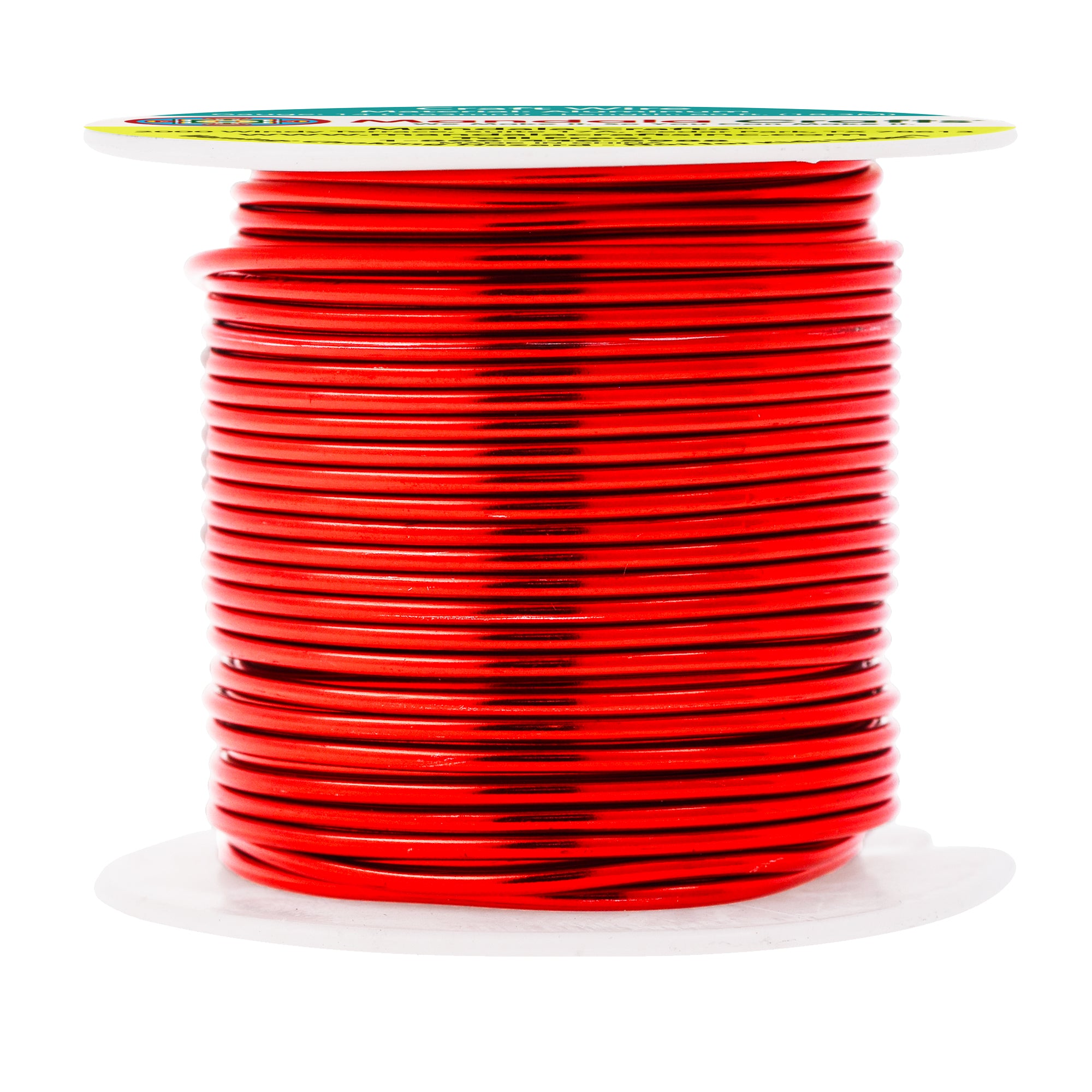 14 Gauge Anodized Aluminum Craft Wire for Jewelry Making - Bendable Flexible Crafting Wire 14 Gauge Wire Colored for Bonsai - Armature Wire for Sculpting - 60 feet