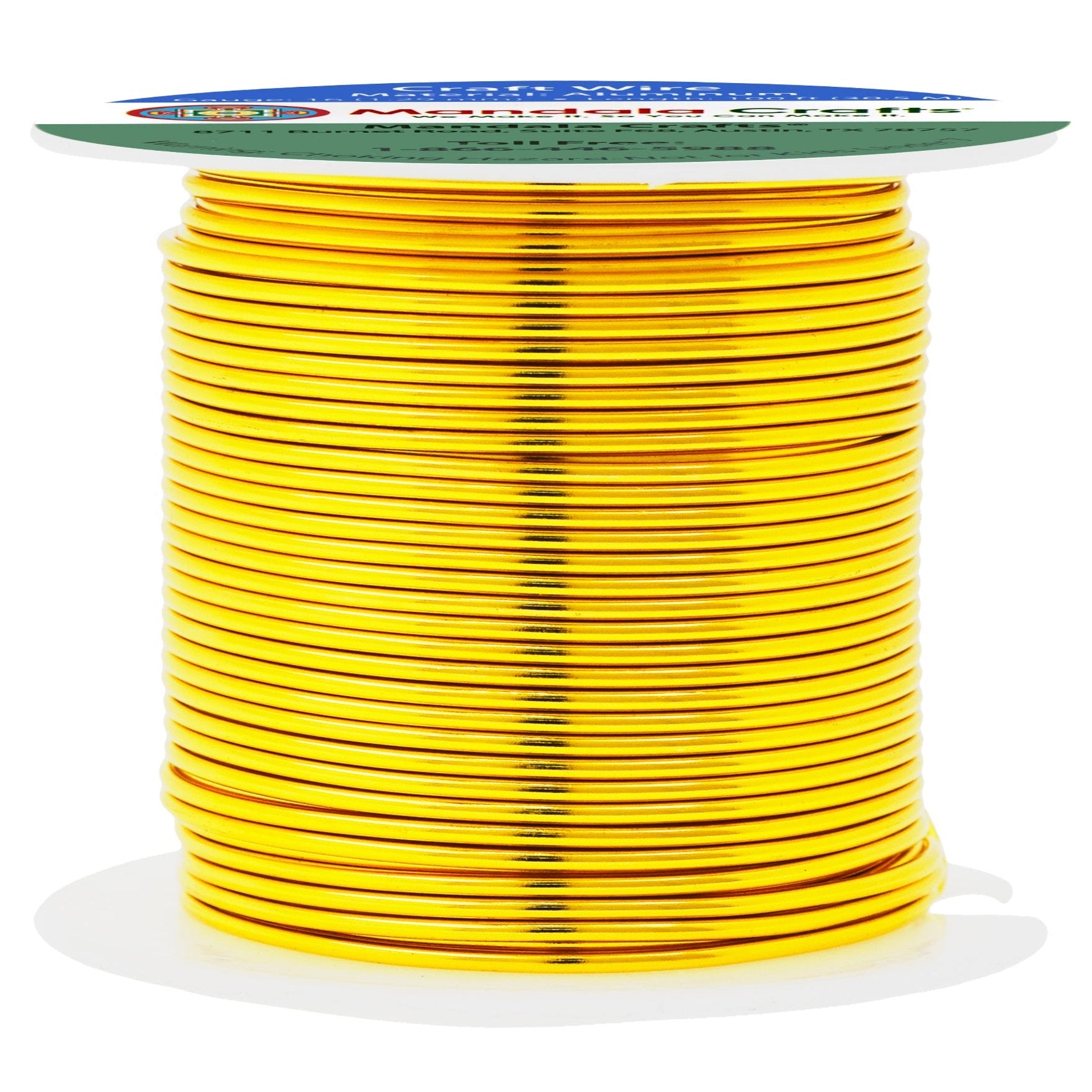 16 Gauge Anodized Aluminum Craft Wire for Jewelry Making - Bendable Flexible Crafting Wire 16 Gauge Wire Colored for Bonsai - Armature Wire for Sculpting - 100 feet
