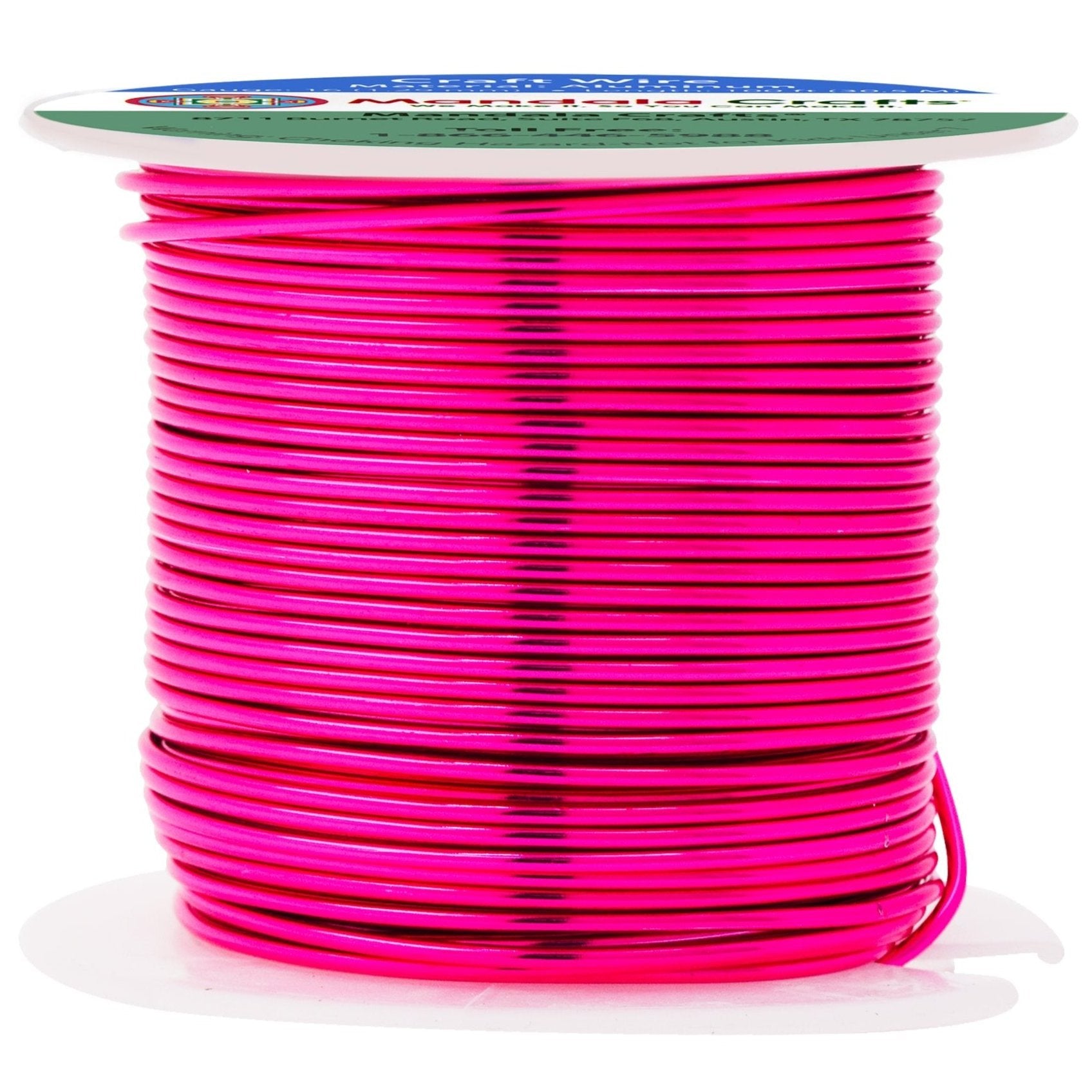 16 Gauge Anodized Aluminum Craft Wire for Jewelry Making - Bendable Flexible Crafting Wire 16 Gauge Wire Colored for Bonsai - Armature Wire for Sculpting - 100 feet