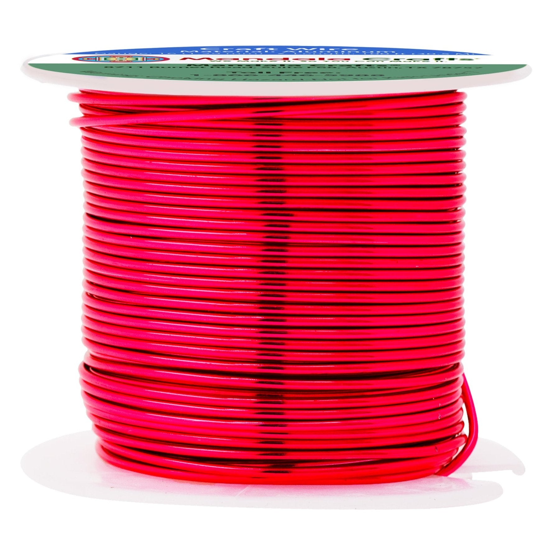 16 Gauge Anodized Aluminum Craft Wire for Jewelry Making - Bendable Flexible Crafting Wire 16 Gauge Wire Colored for Bonsai - Armature Wire for Sculpting - 100 feet