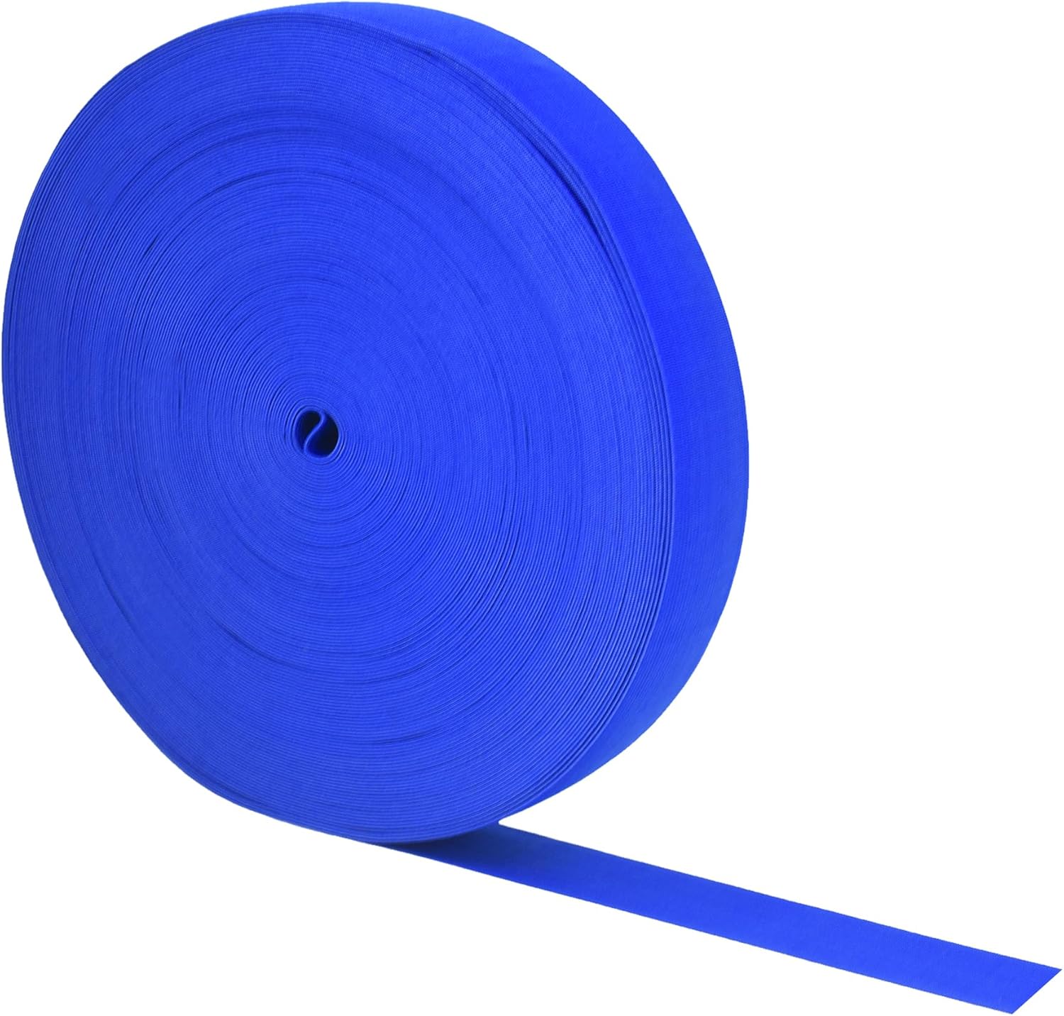 1 Inch Elastic Band for Sewing - Wide 1 Inch Elastic Bands Spool for Pants Elastic Waistband Sewing - 50 YD Stretchy Flat Fabric Strap Knit Elastic Band for Wig