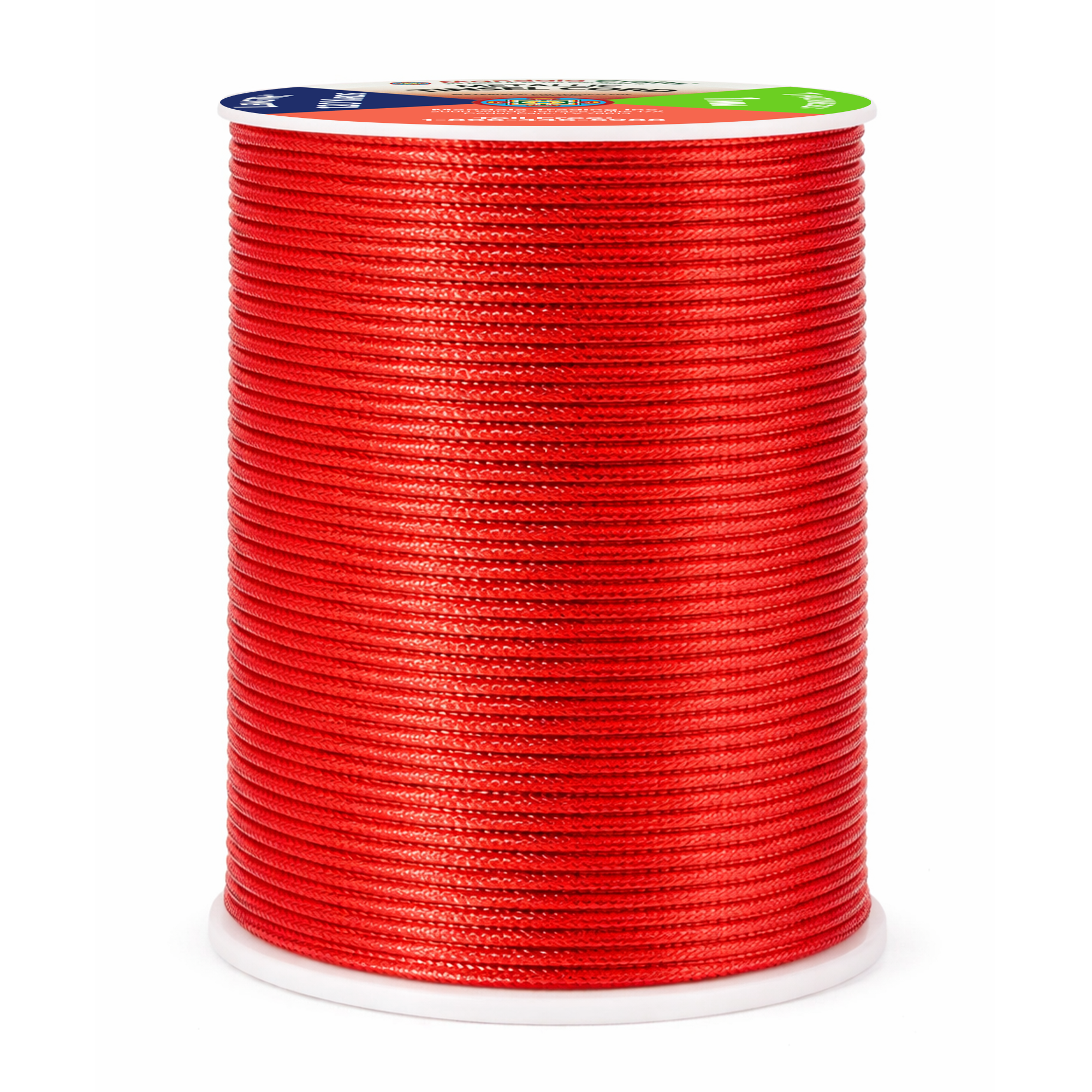 Metallic Cord Tinsel String Rope for Ornament Hanging, Decorating, Gift Wrapping, Crafting