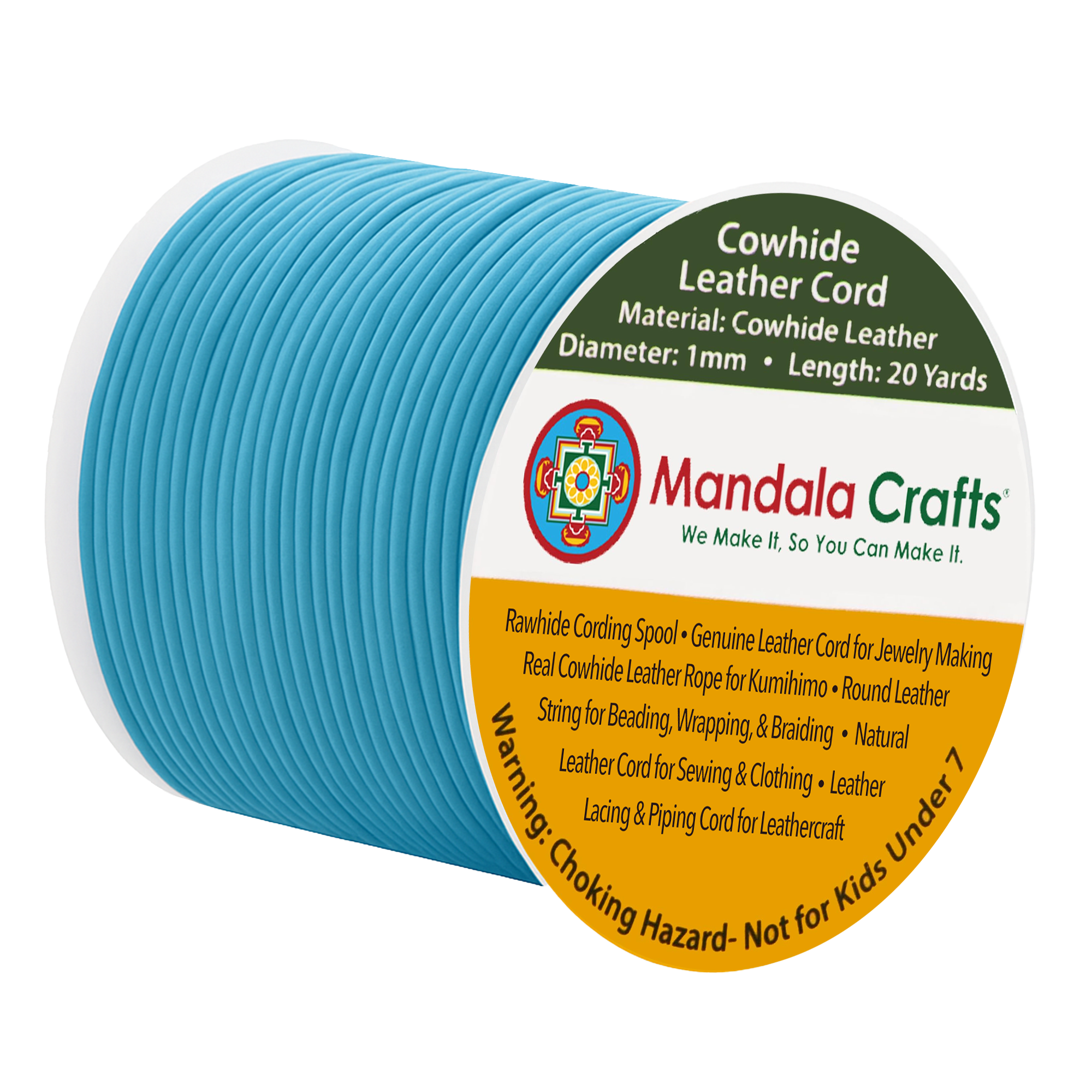 Round Cowhide Genuine Leather String Cord, Natural Rawhide Rope for Jewelry Making, Kumihimo Braiding, Shoelaces