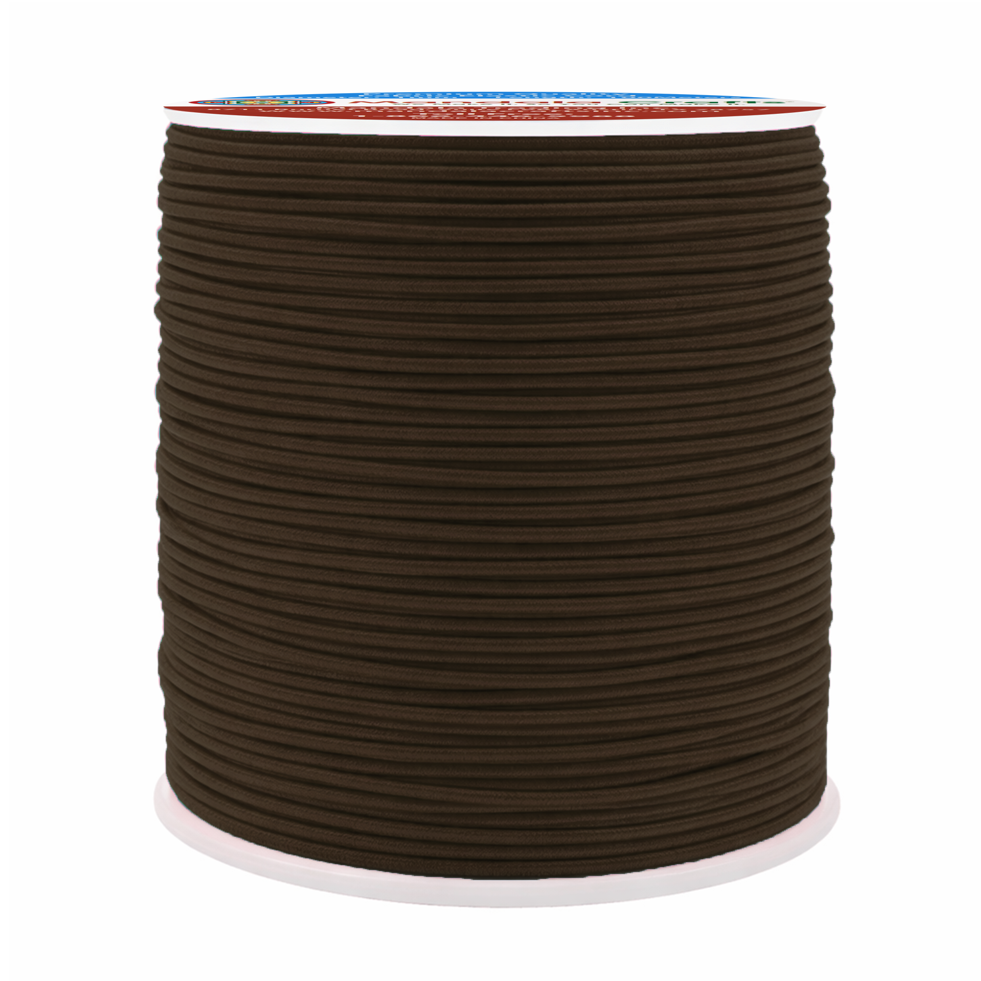 Mandala Crafts 1mm Elastic Cord Stretchy String for Bracelets, Necklaces, Jewelry Making, Beading, Masks; 109 Yards