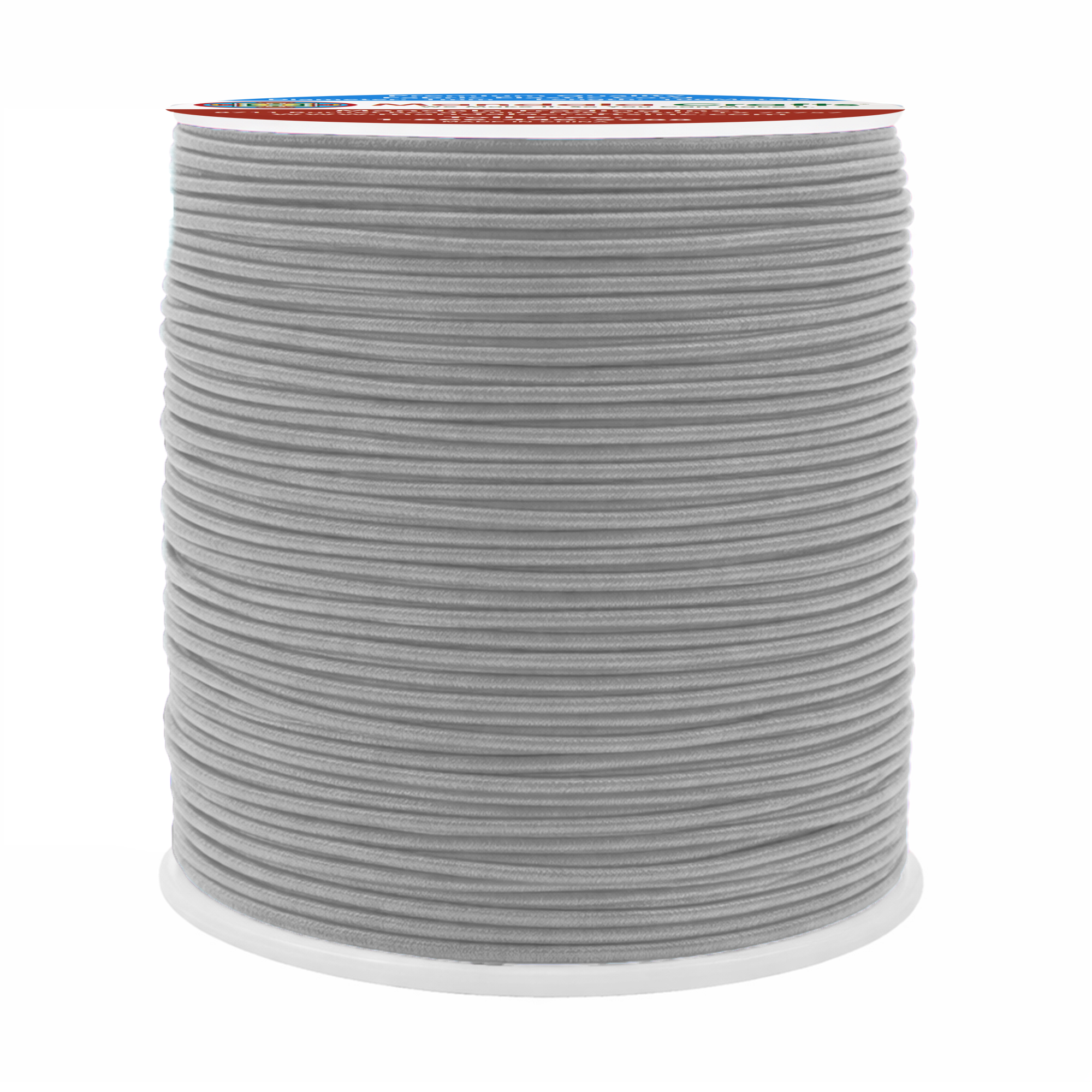 Mandala Crafts 1mm Elastic Cord Stretchy String for Bracelets, Necklaces, Jewelry Making, Beading, Masks; 109 Yards