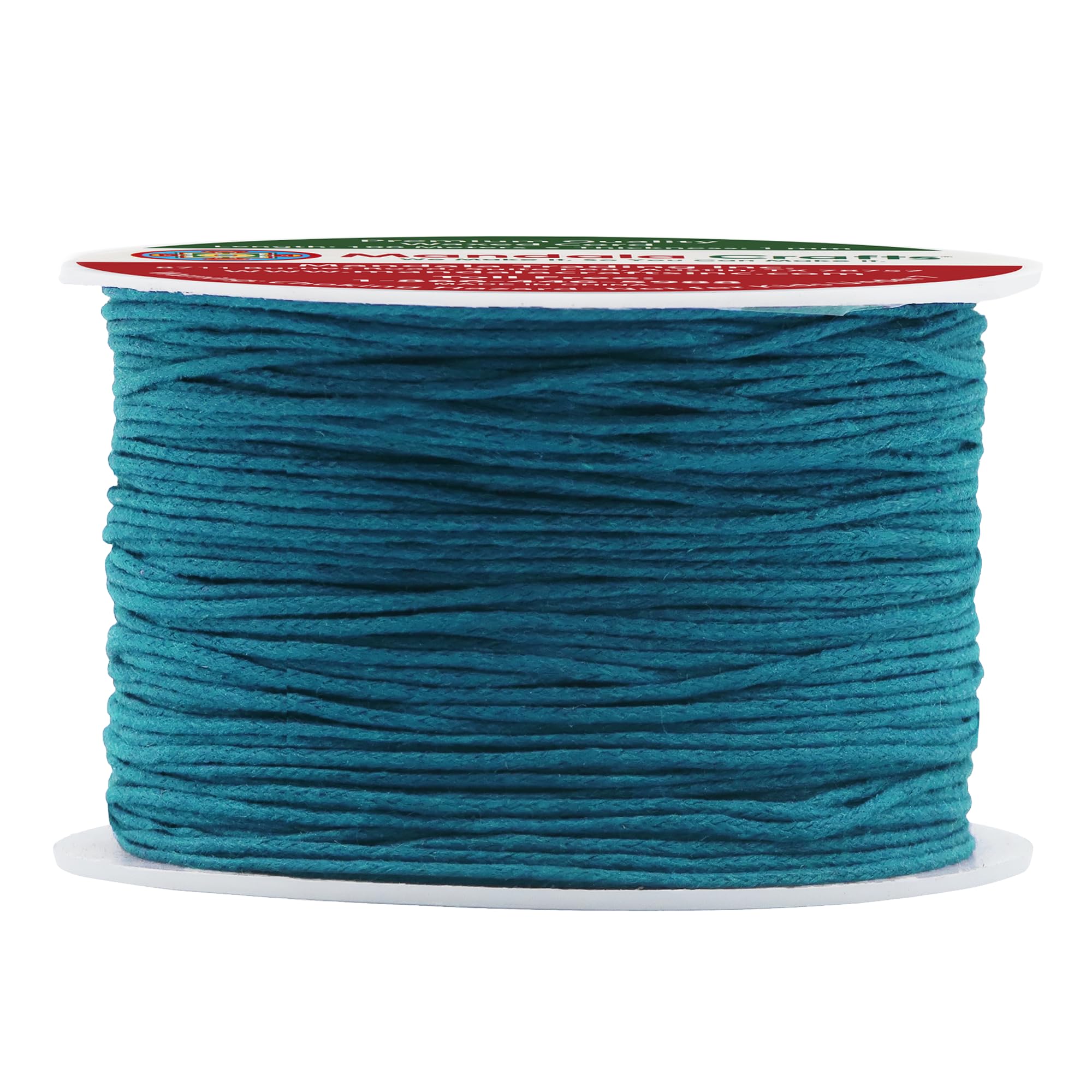 1mm 109 Yards Cotton Waxed Cord for Jewelry Making Bracelet Cord Waxed String - Beading String Thread Jewelry Cords for Necklaces String