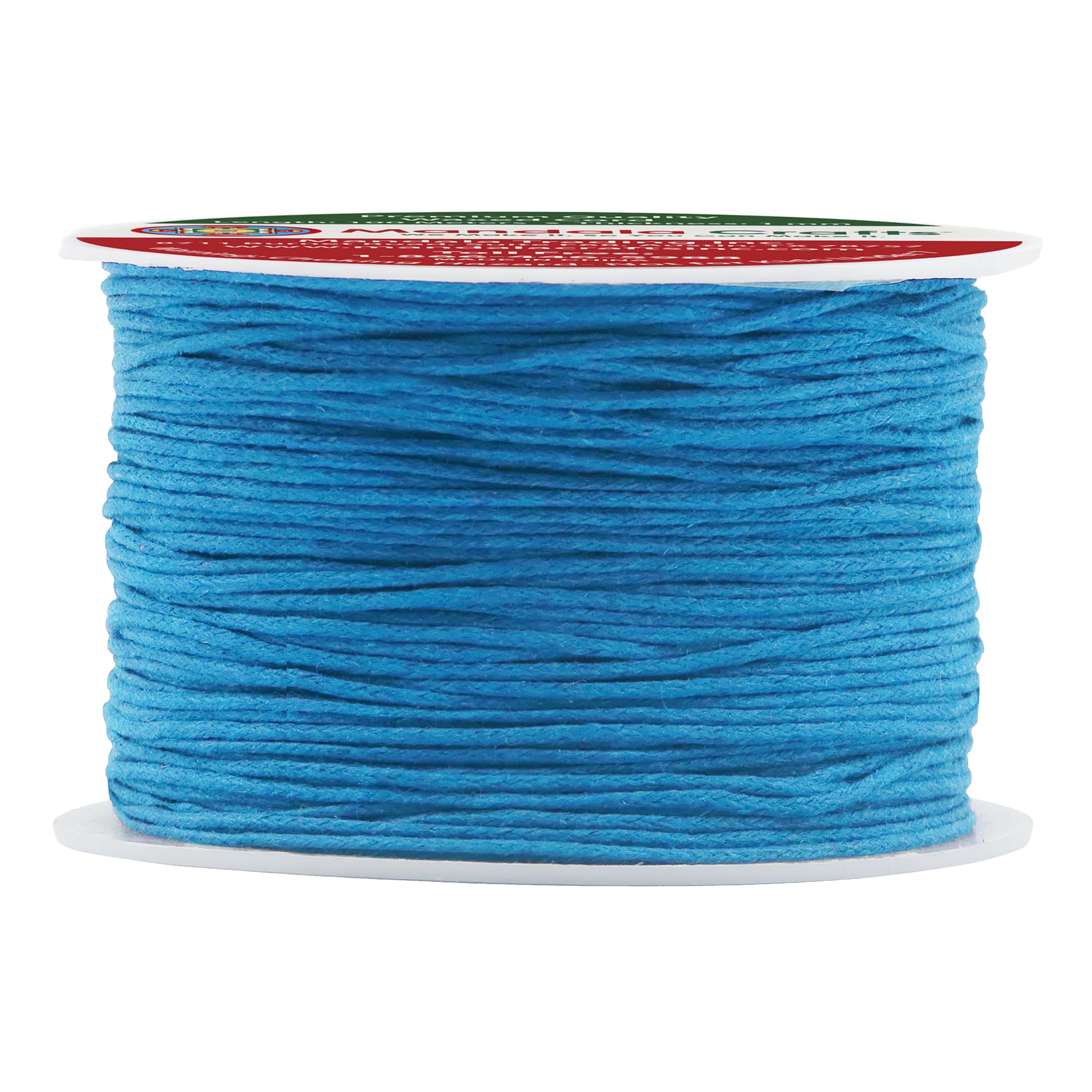 1mm 109 Yards Cotton Waxed Cord for Jewelry Making Bracelet Cord Waxed String - Beading String Thread Jewelry Cords for Necklaces String