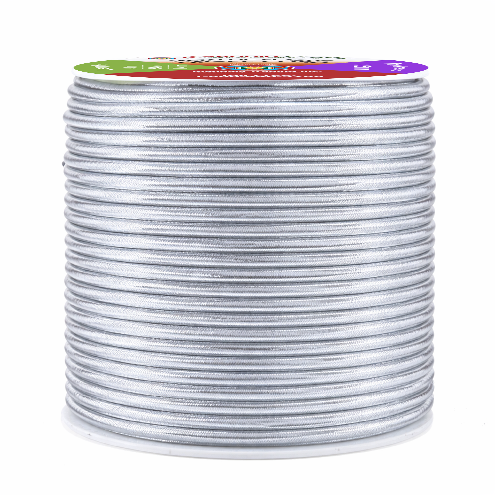 Metallic Cord Tinsel String Rope for Ornament Hanging, Decorating, Gift Wrapping, Crafting