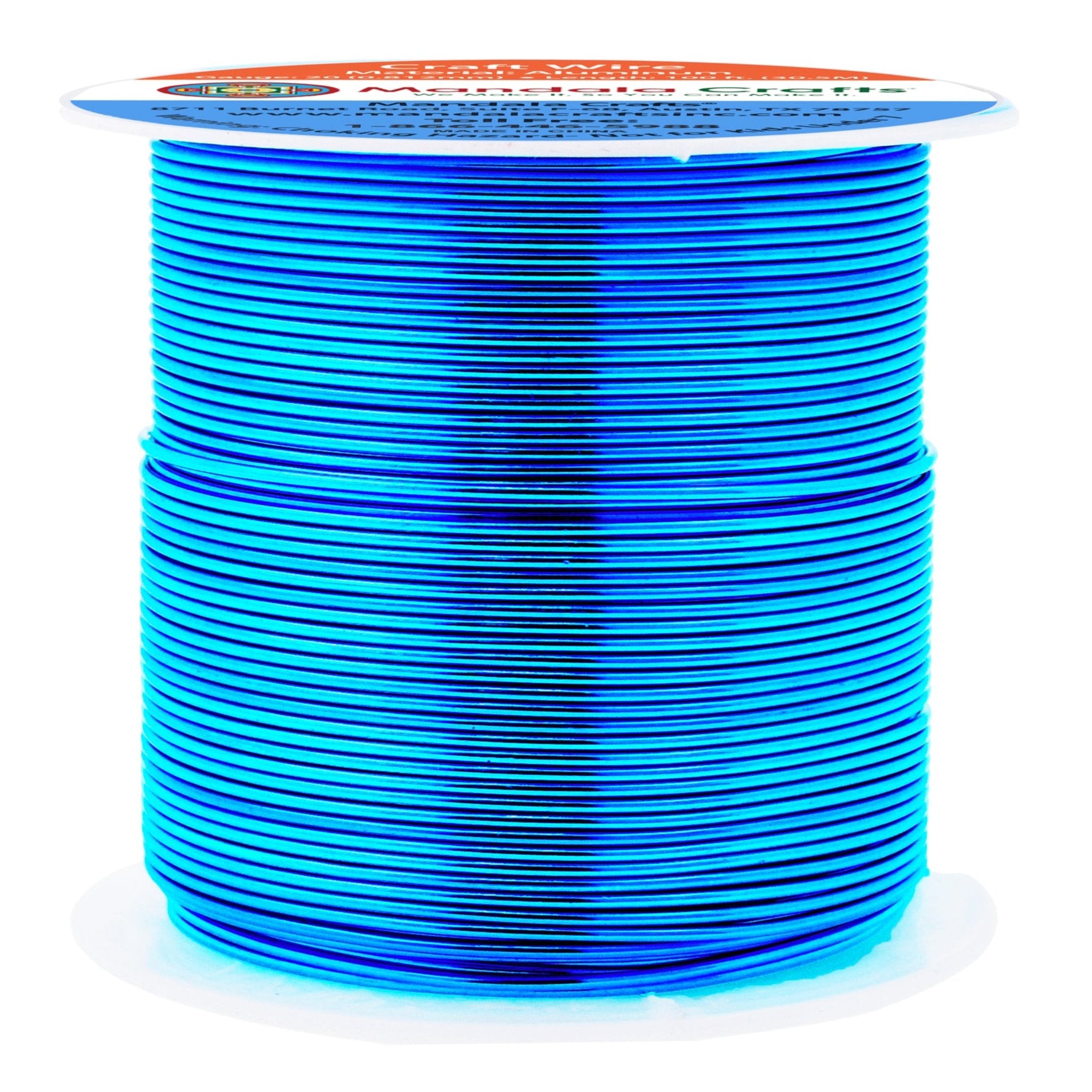 20 Gauge Anodized Aluminum Craft Wire for Jewelry Making - Bendable Flexible Crafting Wire 20 Gauge Wire Colored for Bonsai - Armature Wire for Sculpting - 100 feet