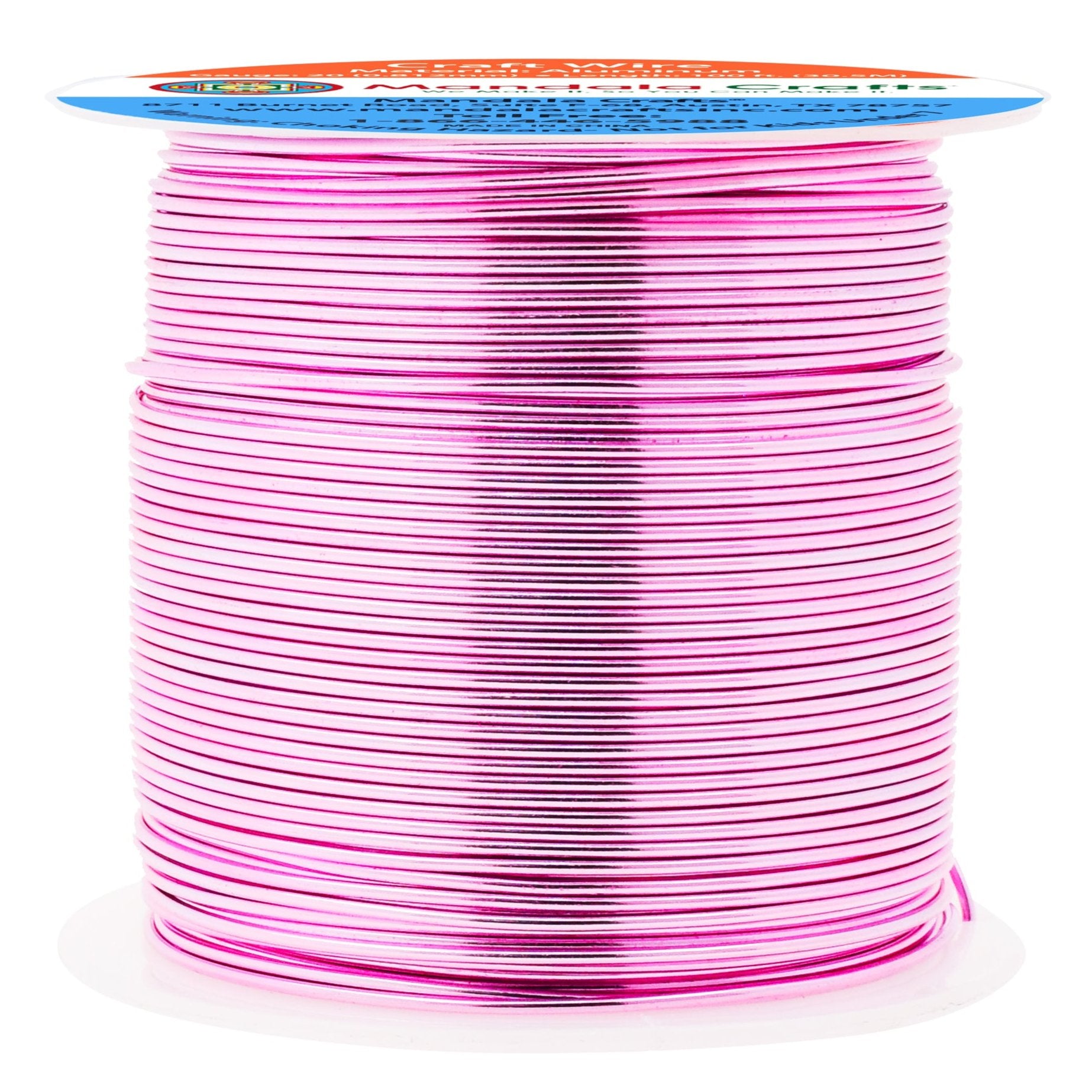 20 Gauge Anodized Aluminum Craft Wire for Jewelry Making - Bendable Flexible Crafting Wire 20 Gauge Wire Colored for Bonsai - Armature Wire for Sculpting - 100 feet