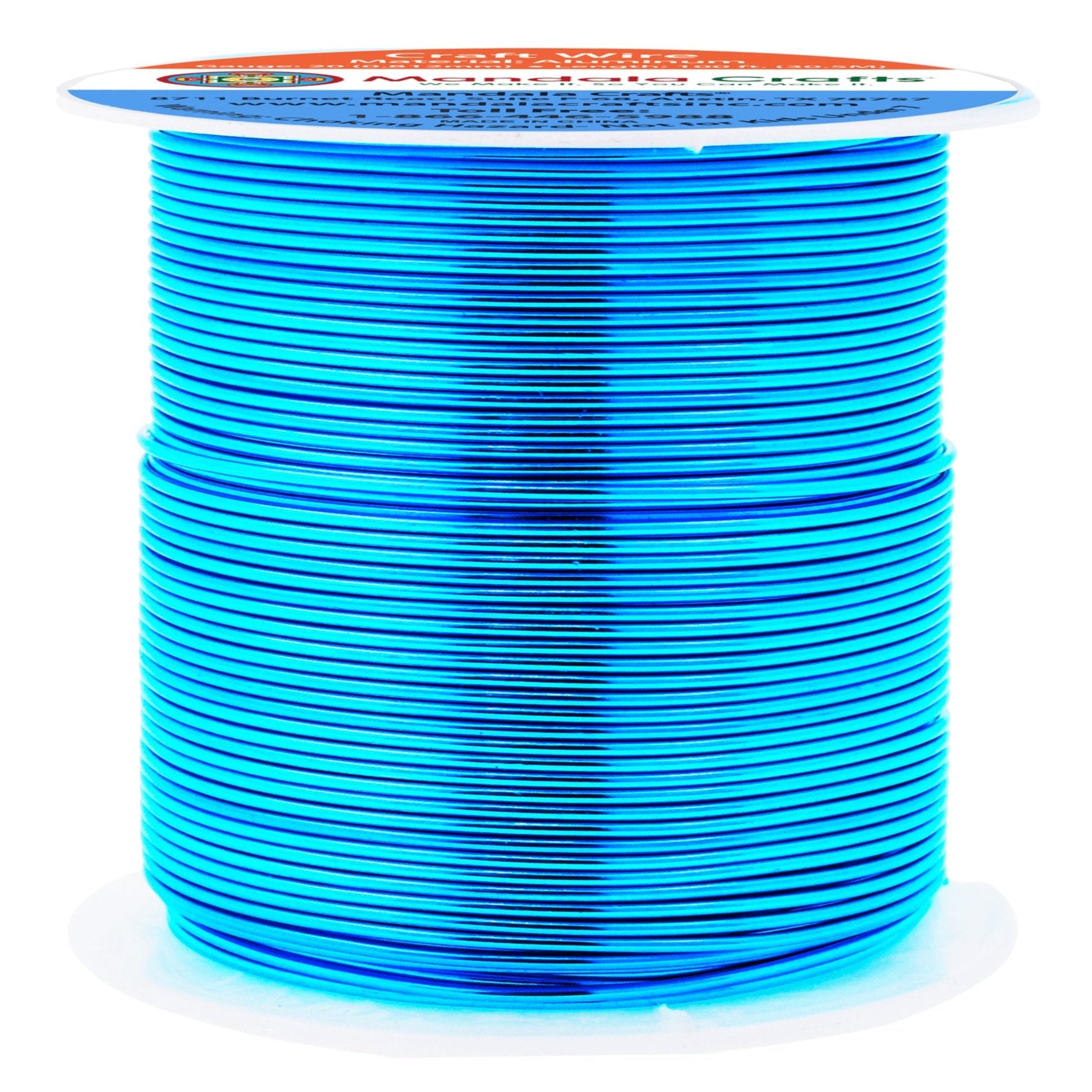 20 Gauge Anodized Aluminum Craft Wire for Jewelry Making - Bendable Flexible Crafting Wire 20 Gauge Wire Colored for Bonsai - Armature Wire for Sculpting - 100 feet