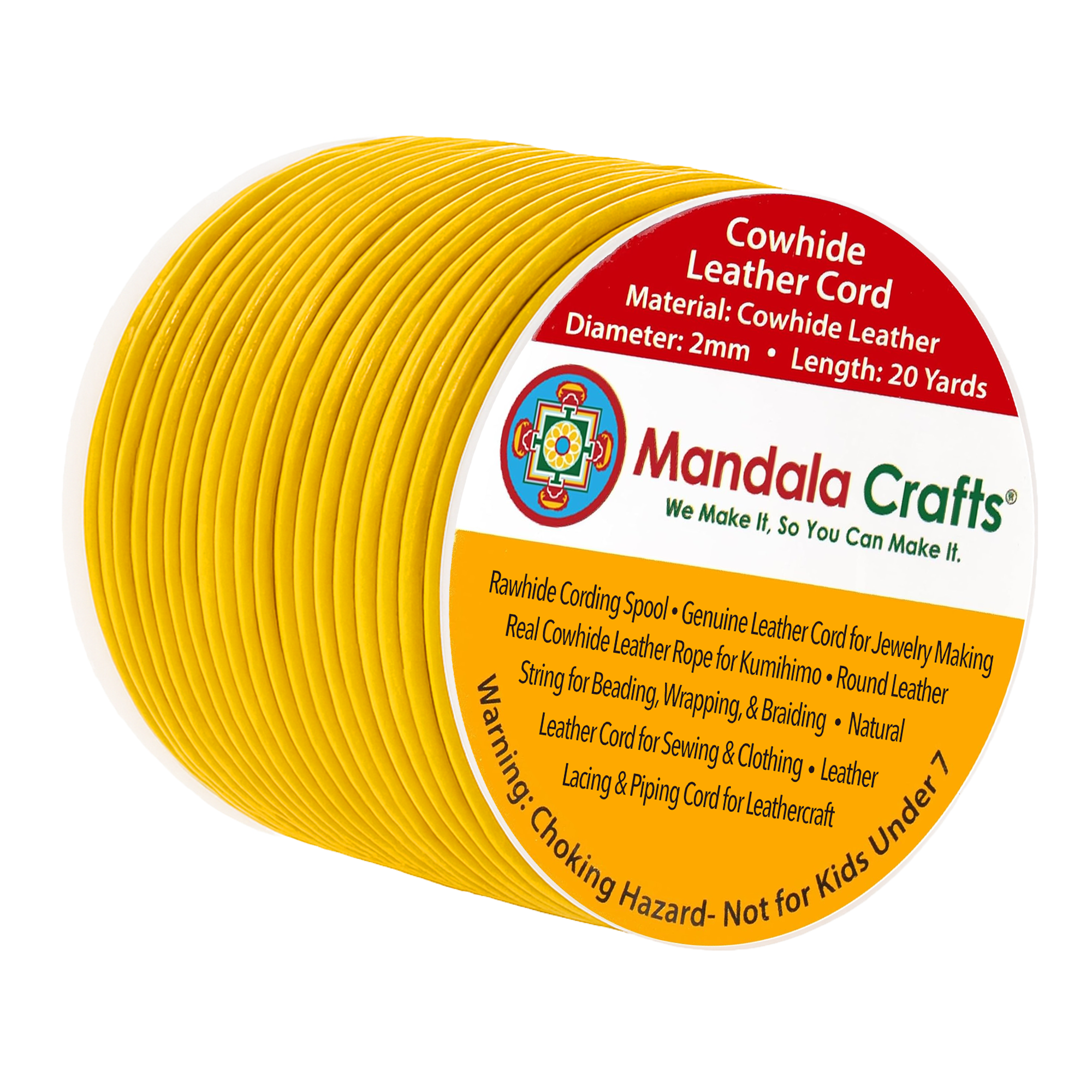 Round Cowhide Genuine Leather String Cord, Natural Rawhide Rope for Jewelry Making, Kumihimo Braiding, Shoelaces