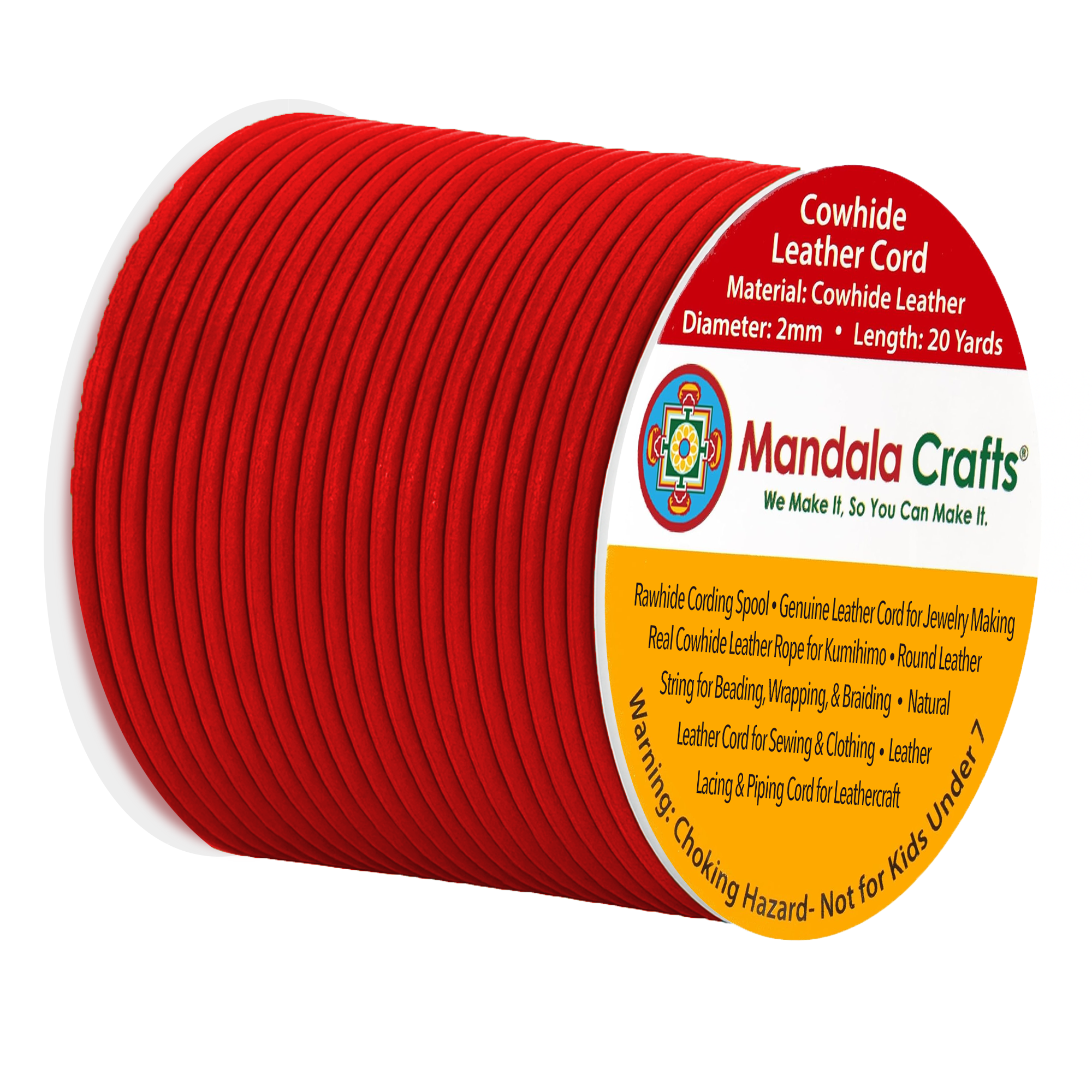 Round Cowhide Genuine Leather String Cord, Natural Rawhide Rope for Jewelry Making, Kumihimo Braiding, Shoelaces