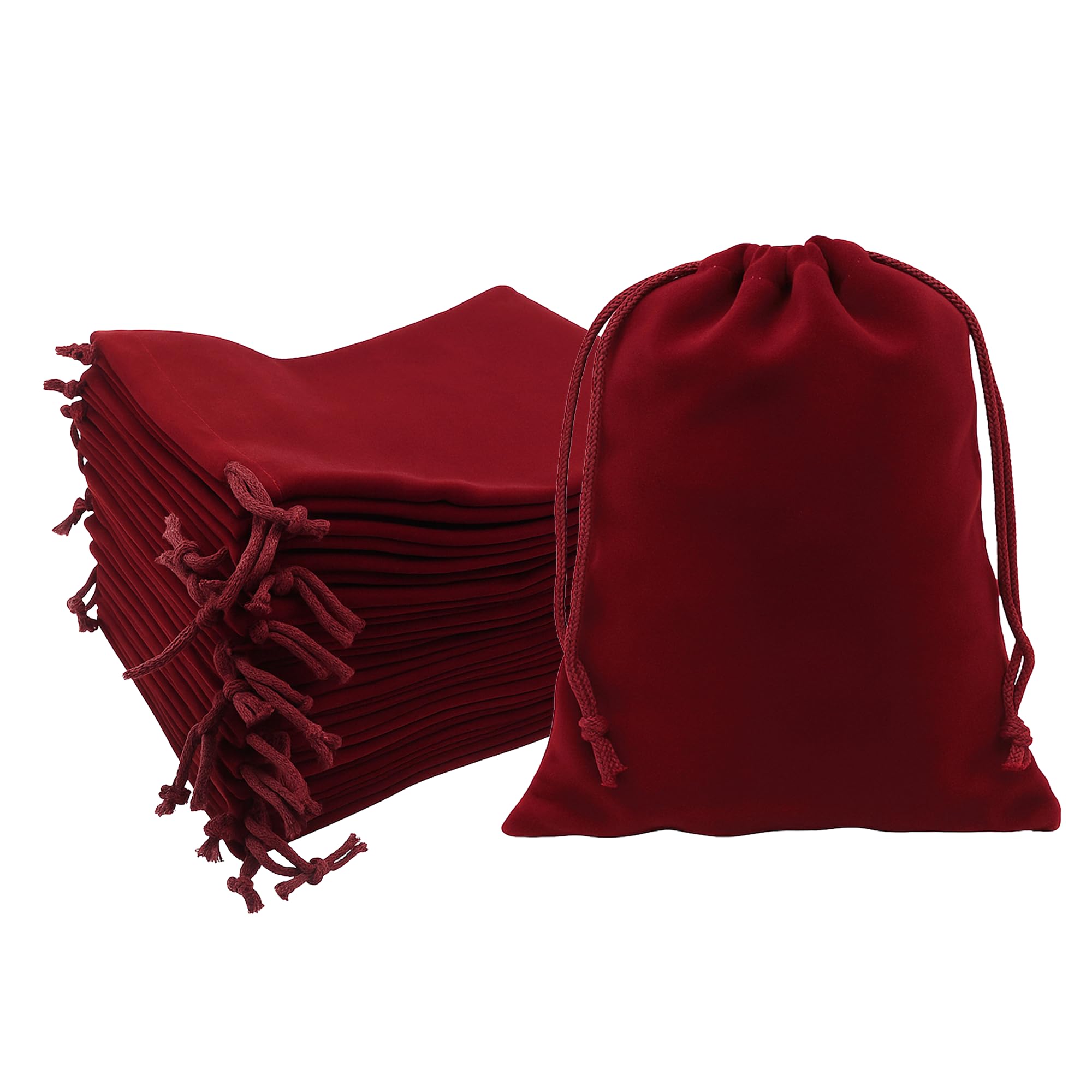 Mandala Crafts Velvet Drawstring Bags for Velvet Gift Bags - Velvet Bags with Drawstringsfor Packaging Velvet Jewelry Bags