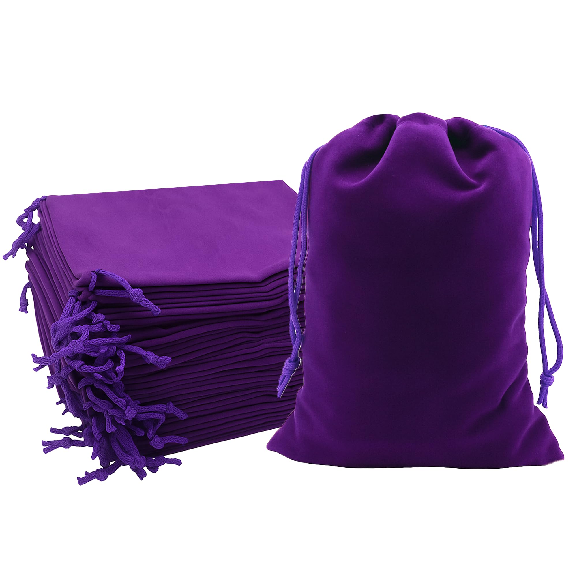 Mandala Crafts Velvet Drawstring Bags for Velvet Gift Bags - Velvet Bags with Drawstringsfor Packaging Velvet Jewelry Bags