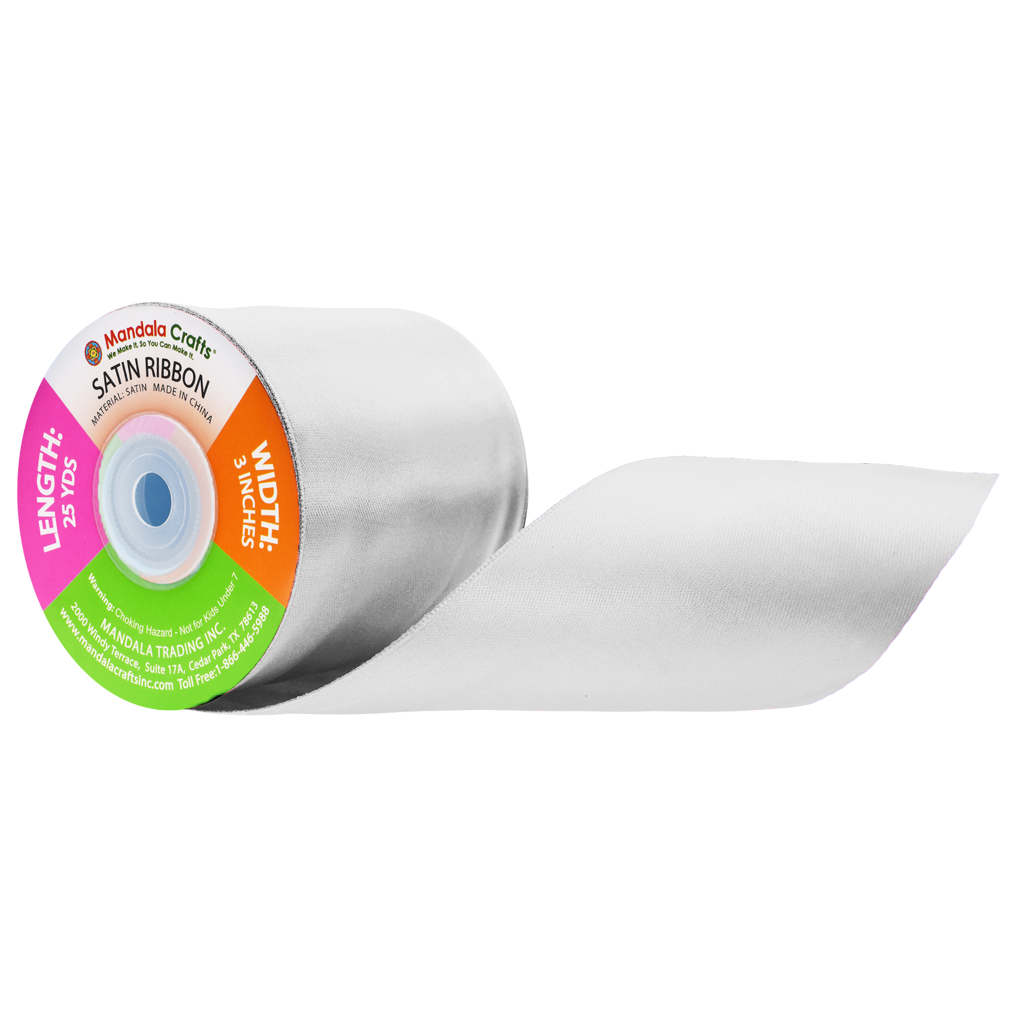 1 1.5 2 3 Inch Satin Ribbon for Gift Wrapping, Weddings, Hair, Dresses, Blanket Edging, Crafts, Bows, Ornaments