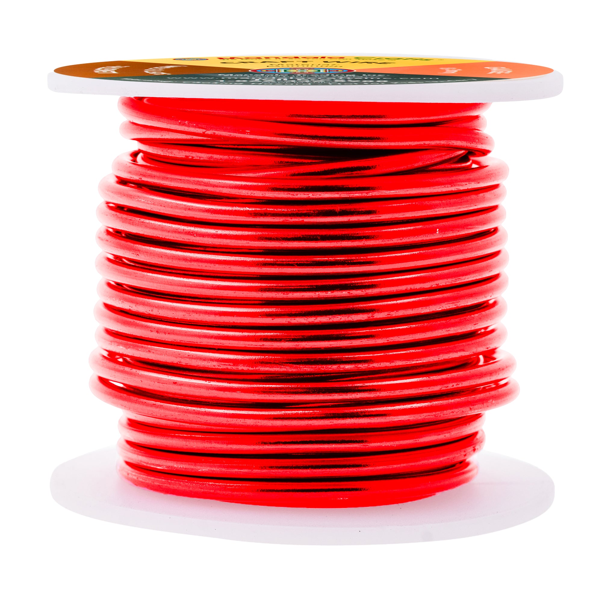 8 Gauge Anodized Aluminum Craft Wire for Jewelry Making - Bendable Flexible Crafting Wire 8 Gauge Wire Colored for Bonsai - Armature Wire for Sculpting - 32 feet