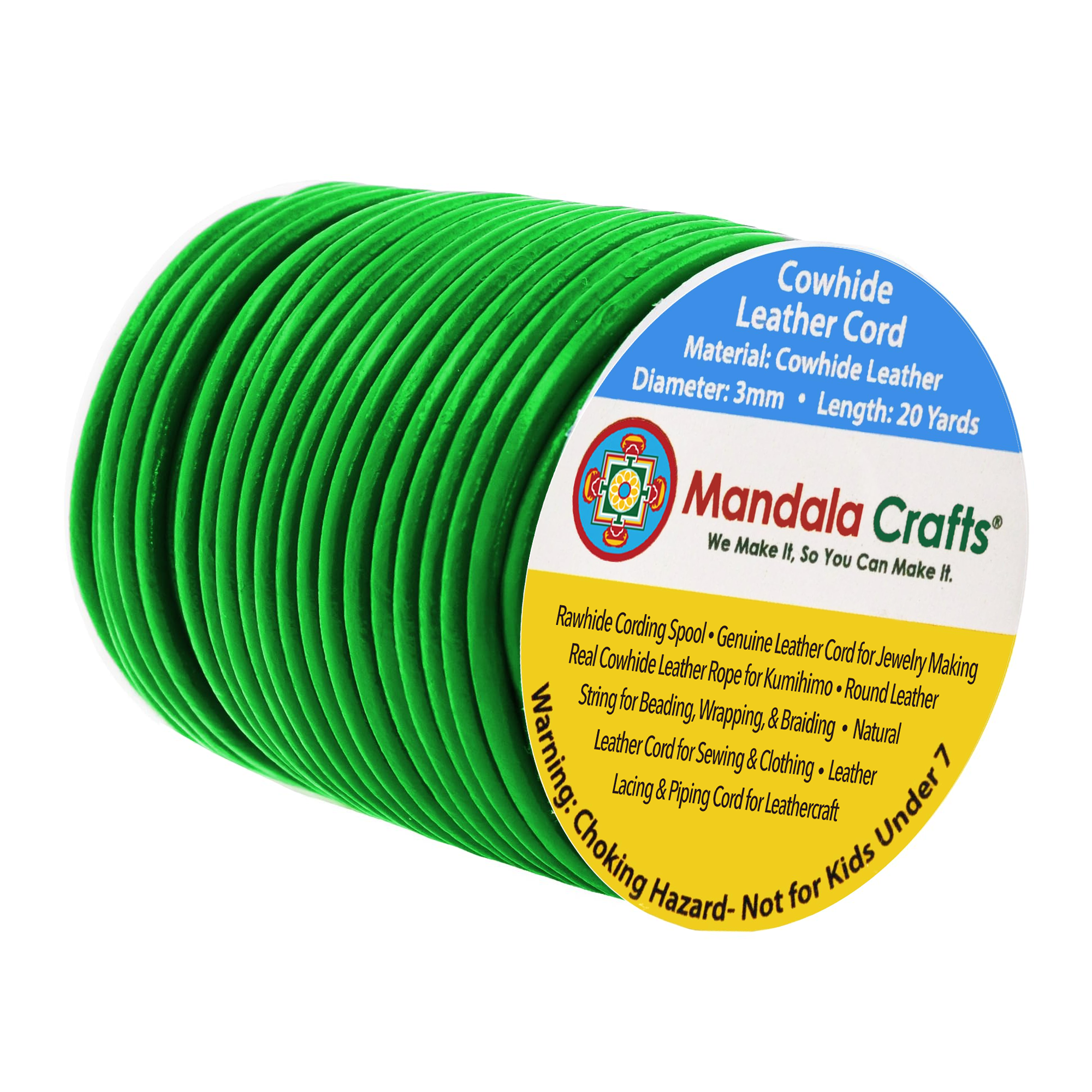 Round Cowhide Genuine Leather String Cord, Natural Rawhide Rope for Jewelry Making, Kumihimo Braiding, Shoelaces