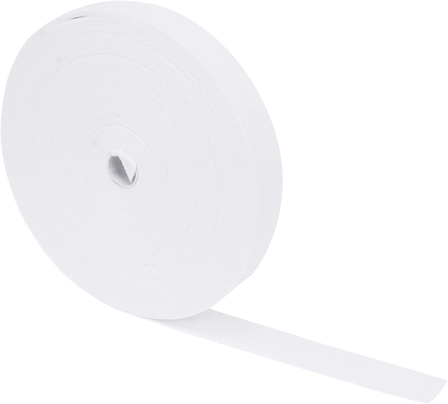 Cotton Twill Tape - Cotton Ribbon Webbing - Soft Cotton Herringbone Tape Cloth Strap for Seam Binding Sewing Trimming