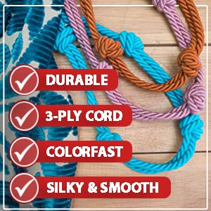 Mandala Crafts Twisted Cord Trim Decorative Rope for Crafts - Rope Braided Cord - Twisted Rope Trim for Upholstery Cording Handfasting Graduation Cord
