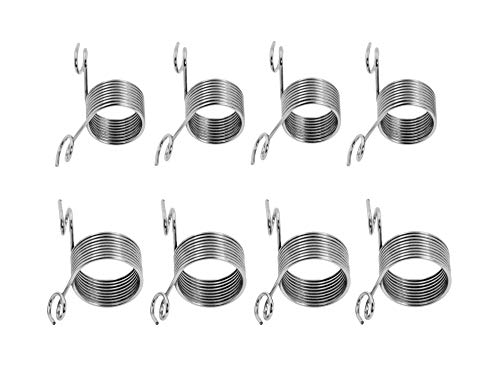 Yarn Ring  Knitting Ring for Finger - Yarn Stranding Guide Crochet Tension Ring Stainless Steel Knitting Thimble for Crochet Knitting by Mandala Crafts 8 PCs 2 Sizes