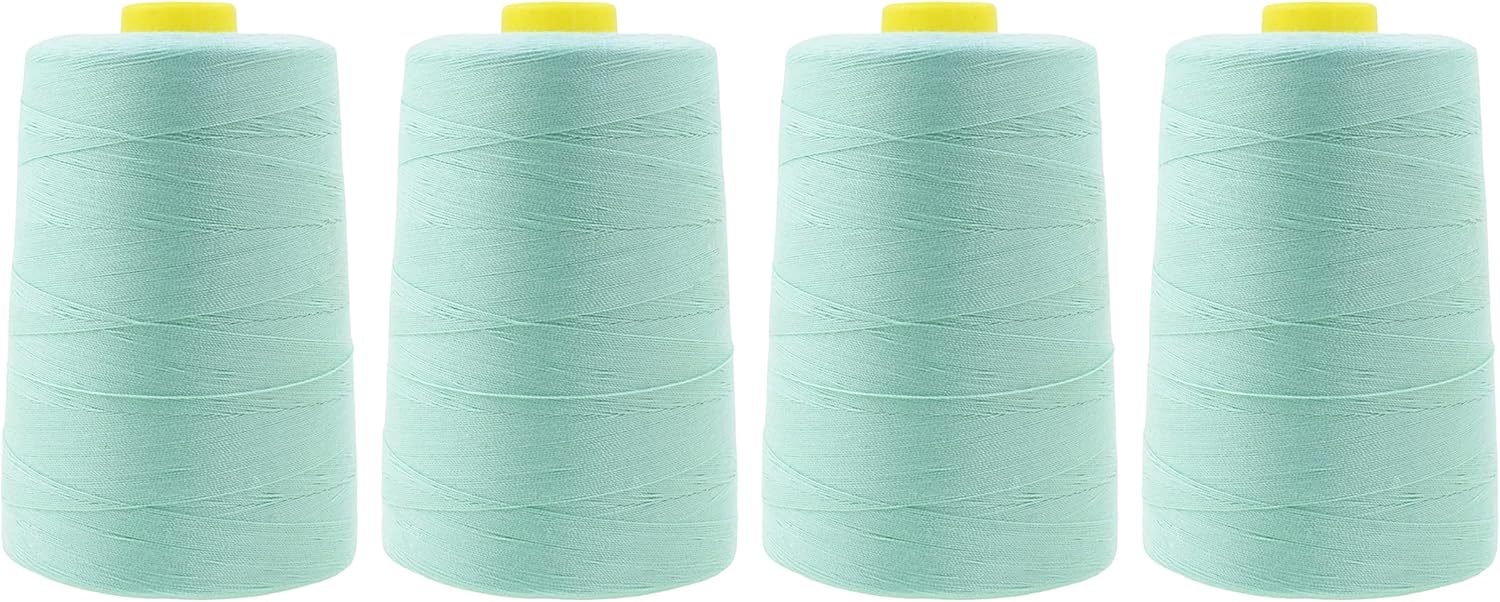 All Purpose Sewing Thread from Polyester for Serger, Overlock, Quilting, Sewing Machine