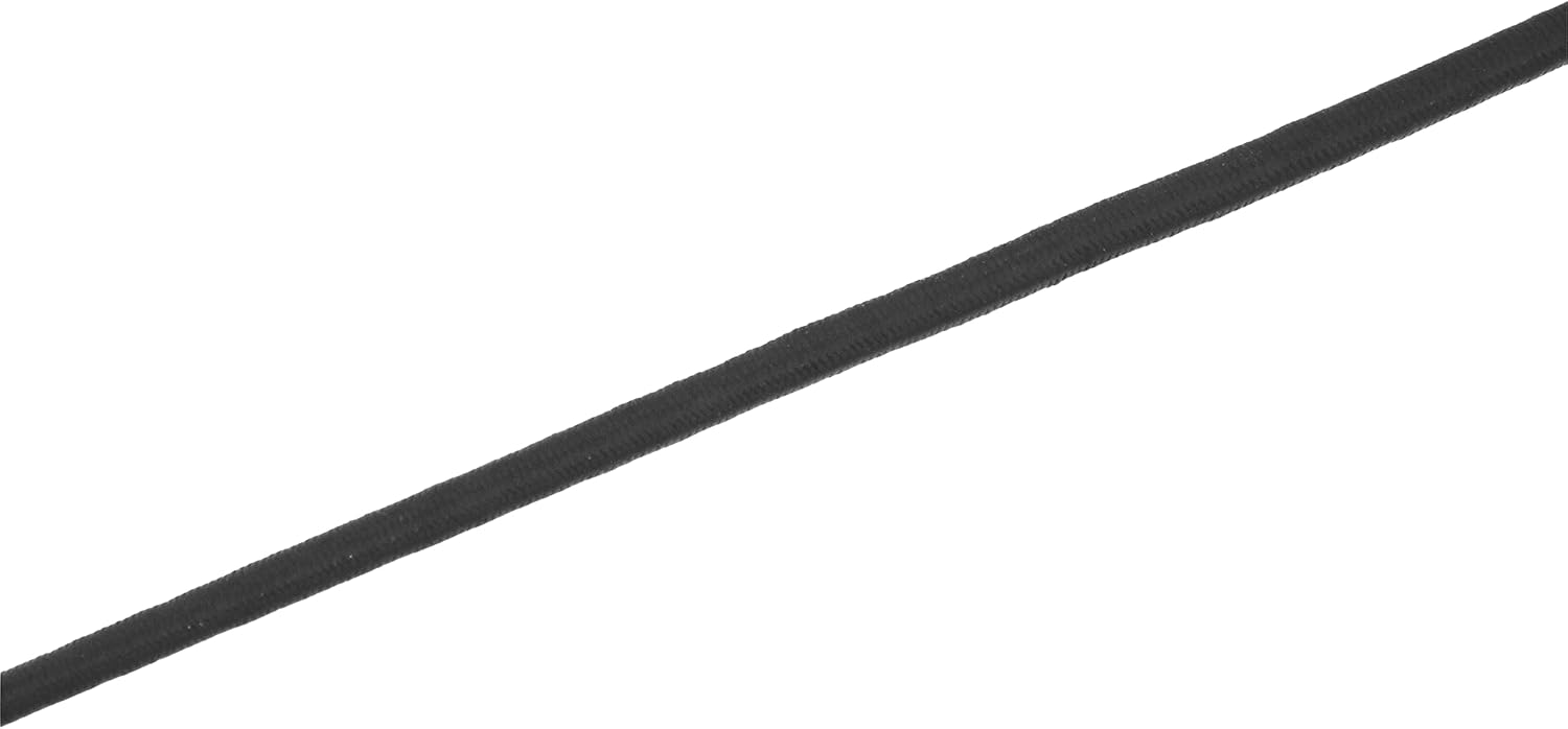 Mandala Crafts Tent Pole Shock Cord - Thick Elastic Cord - DIY Round Stretchy Cord Rope - Heavy Duty Kayak Bungee Cord Stretch String