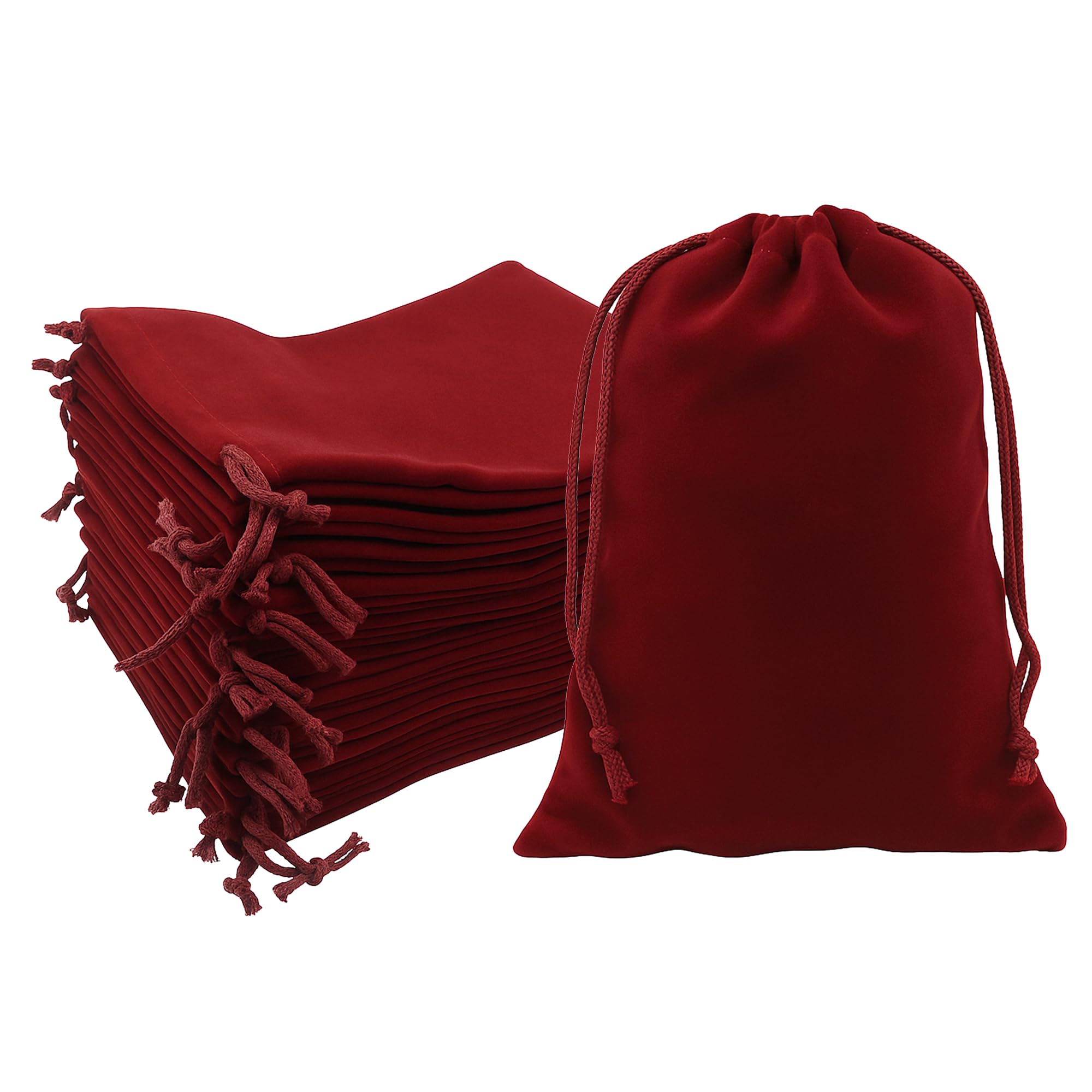 Mandala Crafts Velvet Drawstring Bags for Velvet Gift Bags - Velvet Bags with Drawstringsfor Packaging Velvet Jewelry Bags