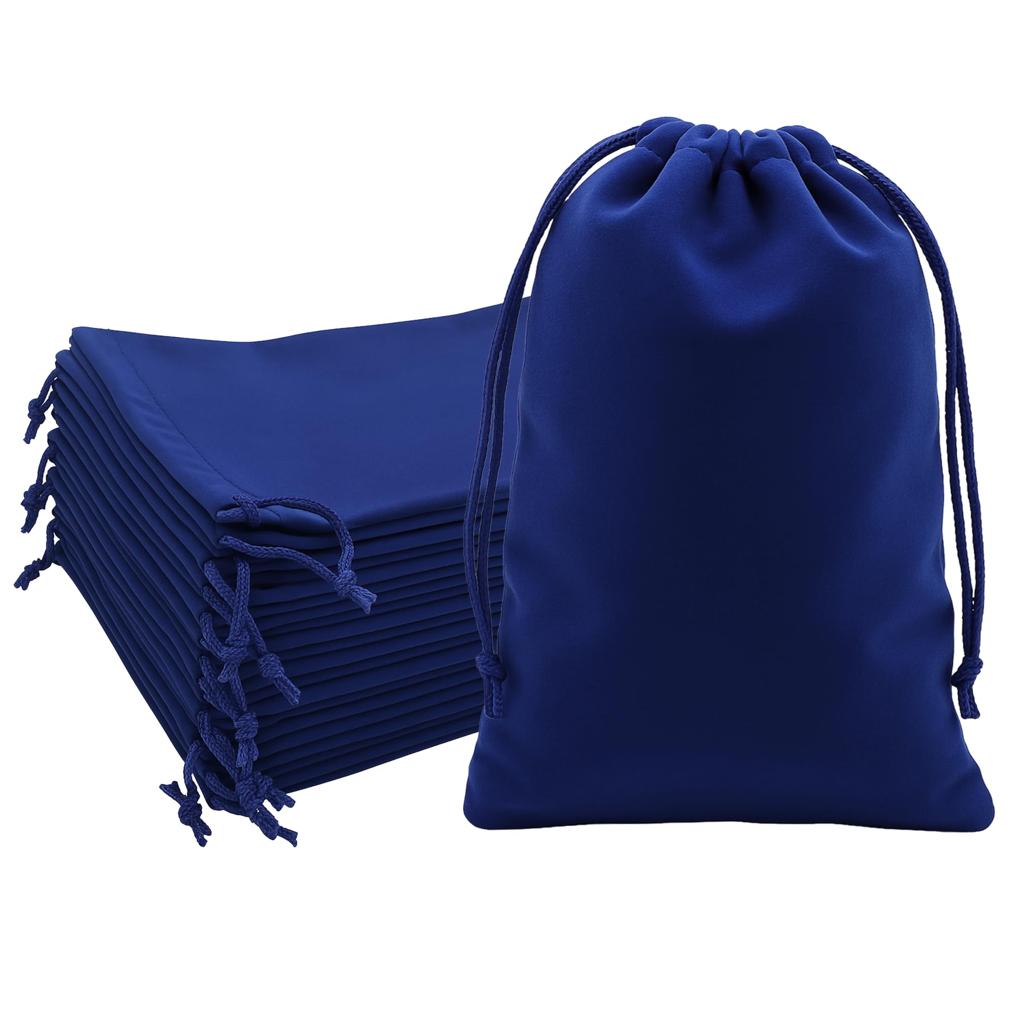 Mandala Crafts Velvet Drawstring Bags for Velvet Gift Bags - Velvet Bags with Drawstringsfor Packaging Velvet Jewelry Bags